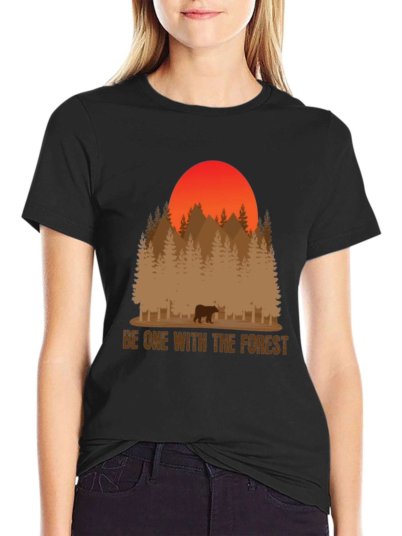 Be One With The Forest Graphic T-Shirt