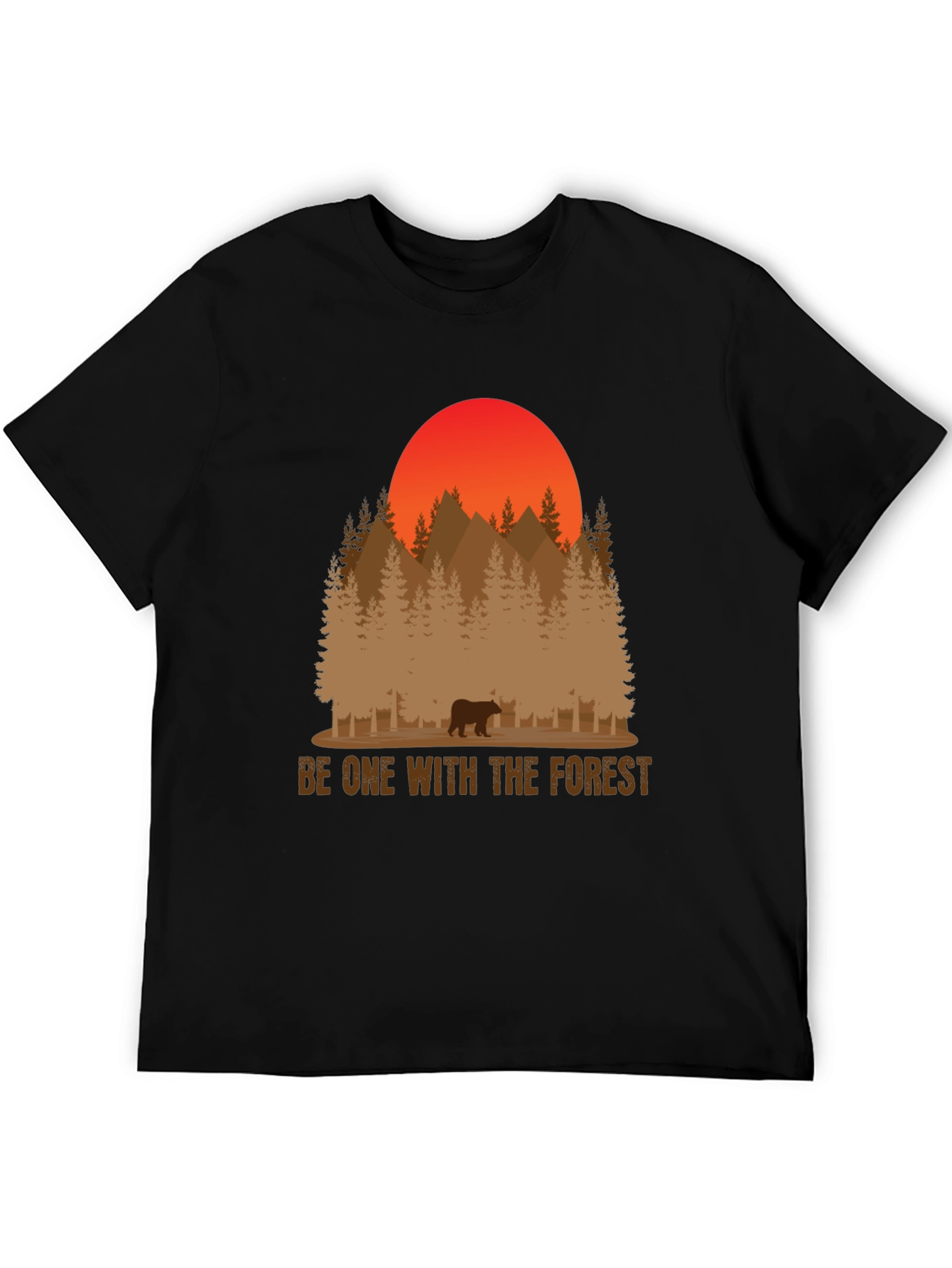 Be One With The Forest Graphic T-Shirt