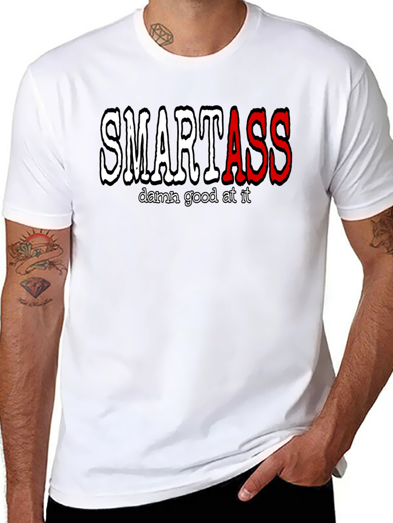 Smartass T-Shirt - Funny Graphic Tee