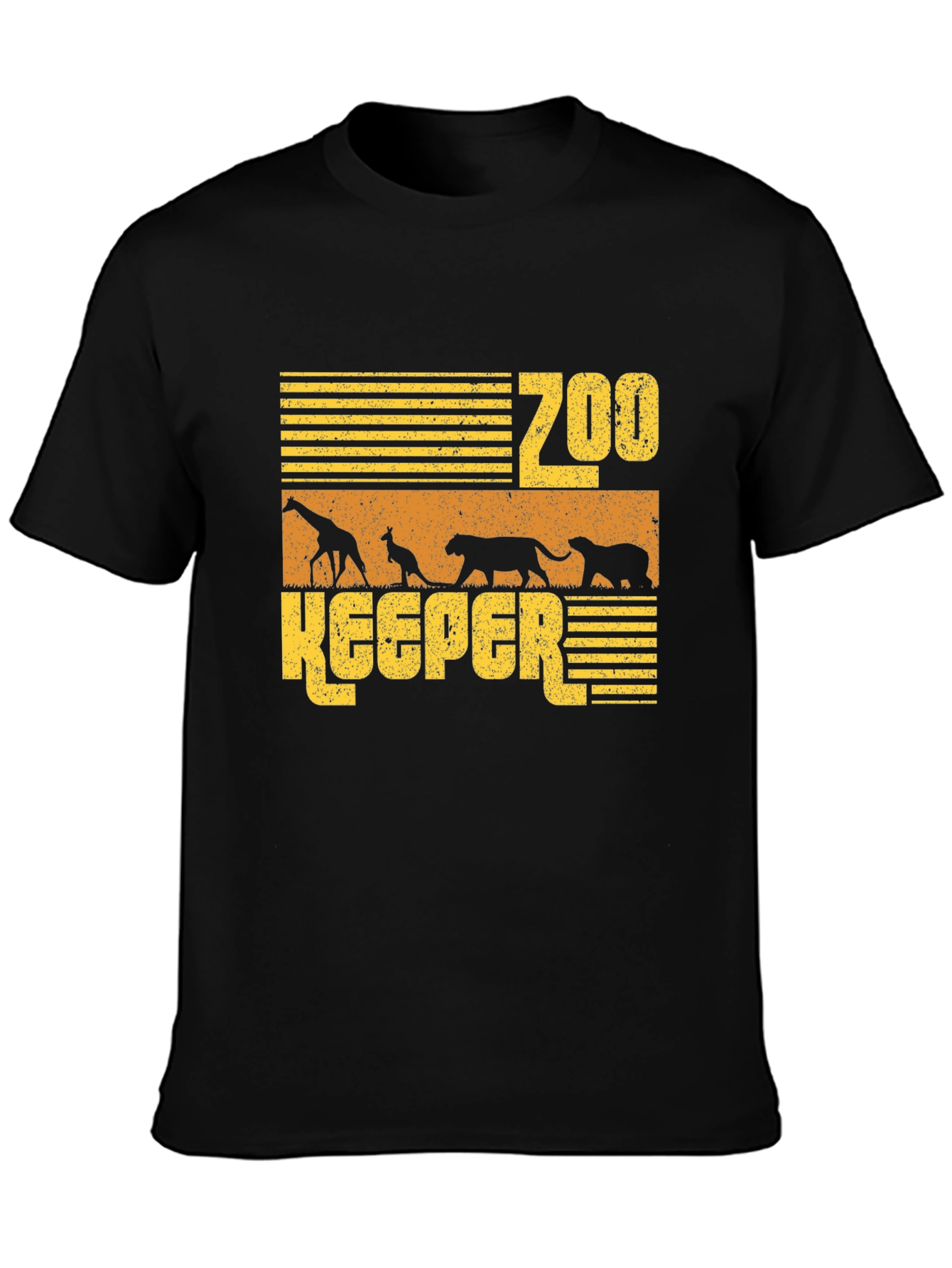 Zoo Keeper Animal Graphic T-Shirt