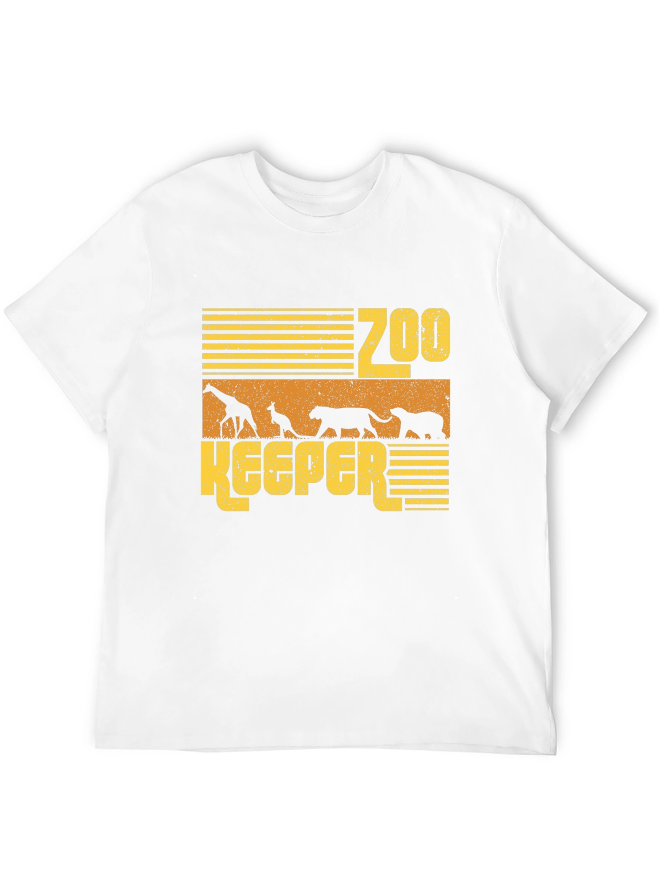 Zoo Keeper Animal Graphic T-Shirt
