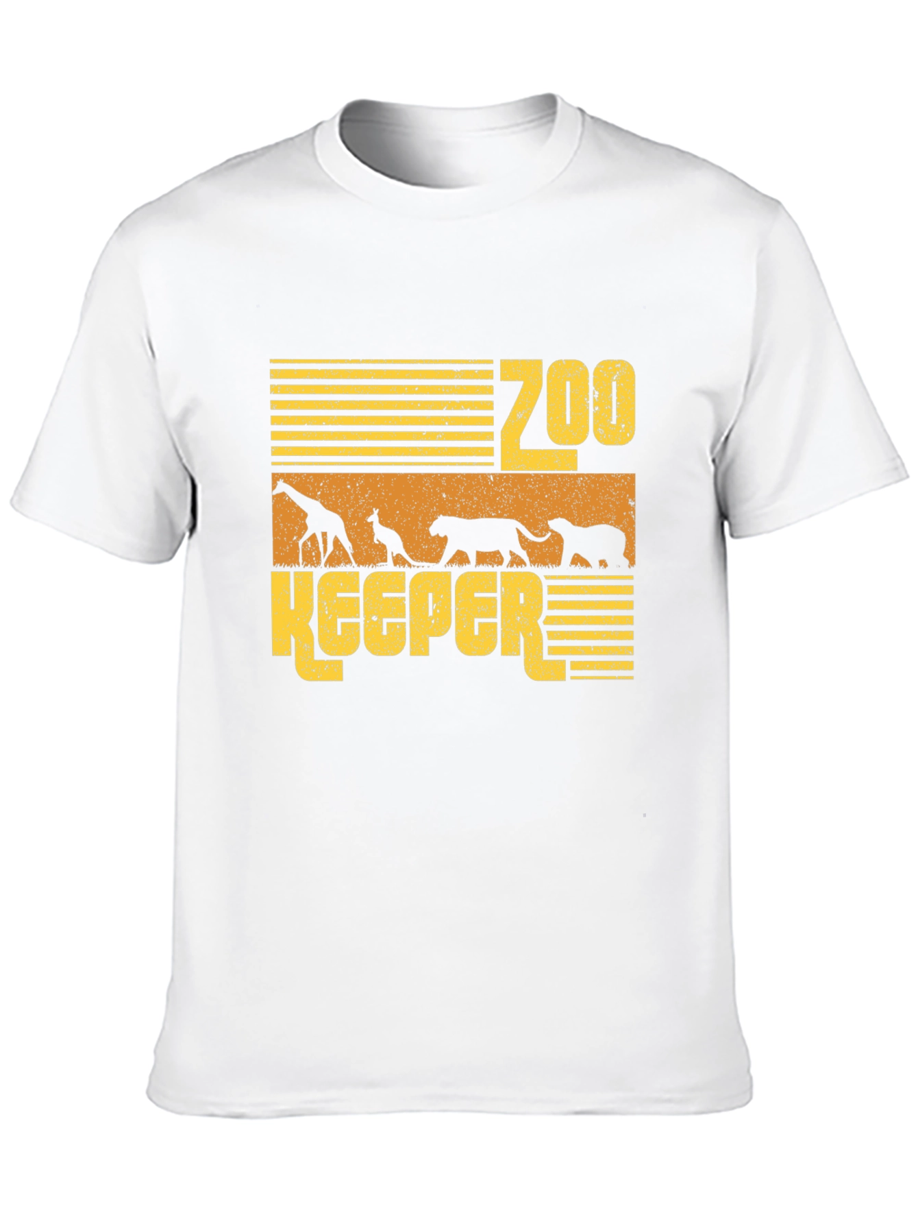 Zoo Keeper Animal Graphic T-Shirt