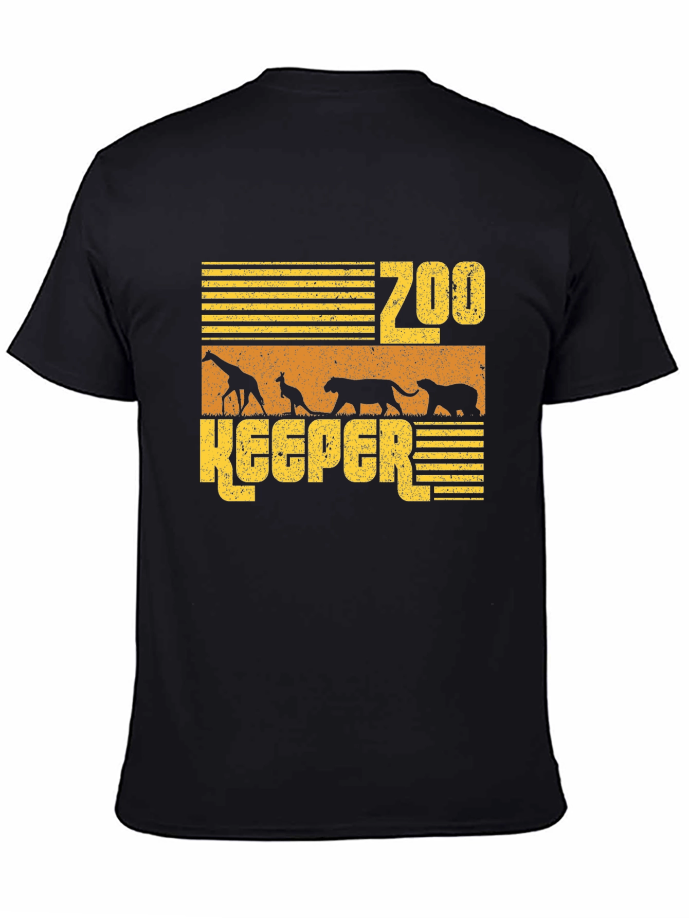 Zoo Keeper Animal Graphic T-Shirt
