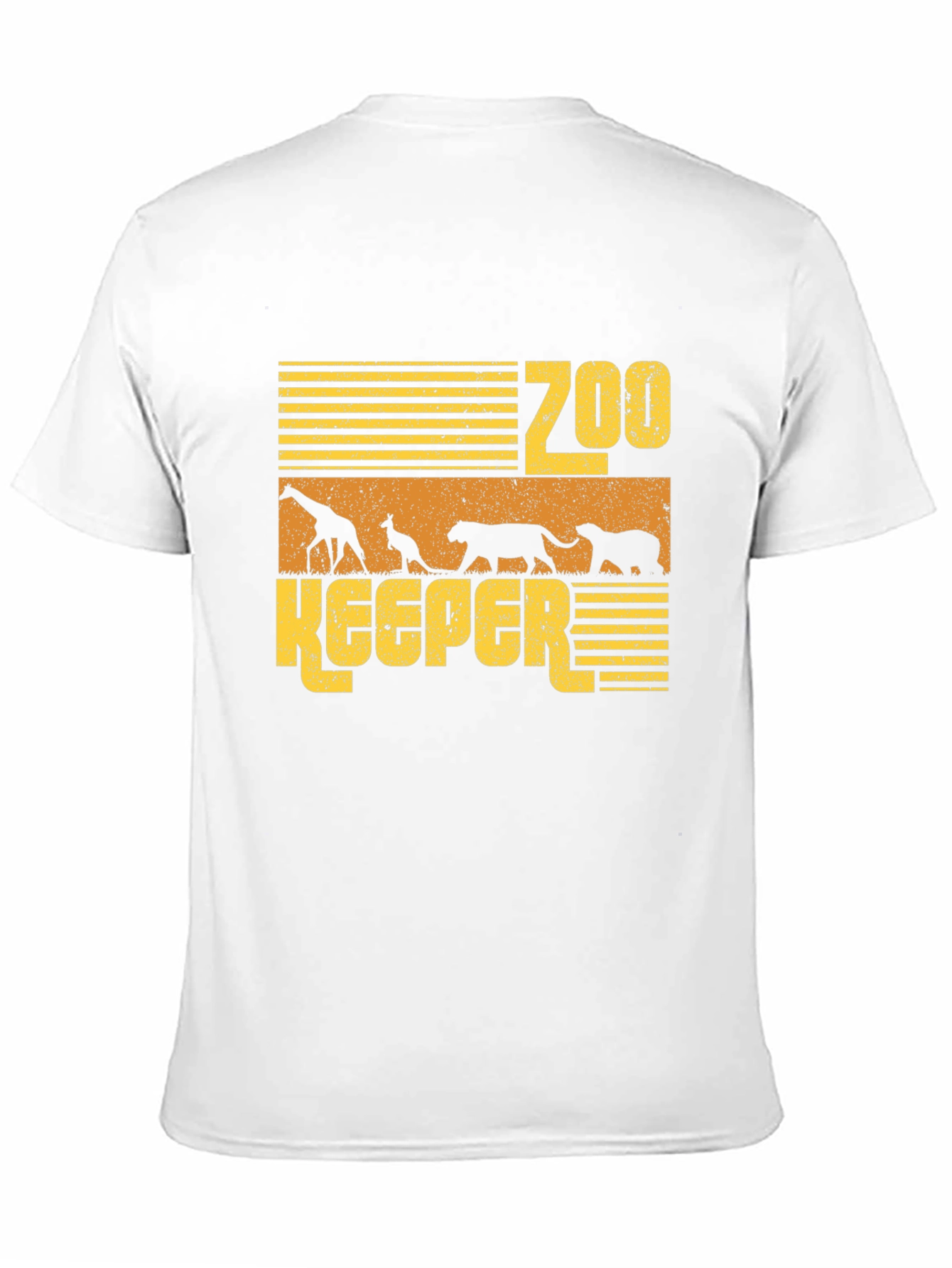 Zoo Keeper Animal Graphic T-Shirt