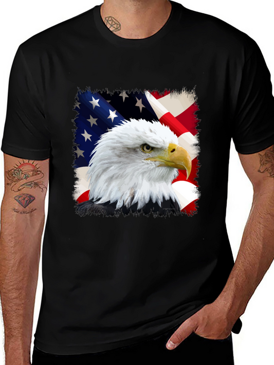 American Eagle Flag Graphic Tee