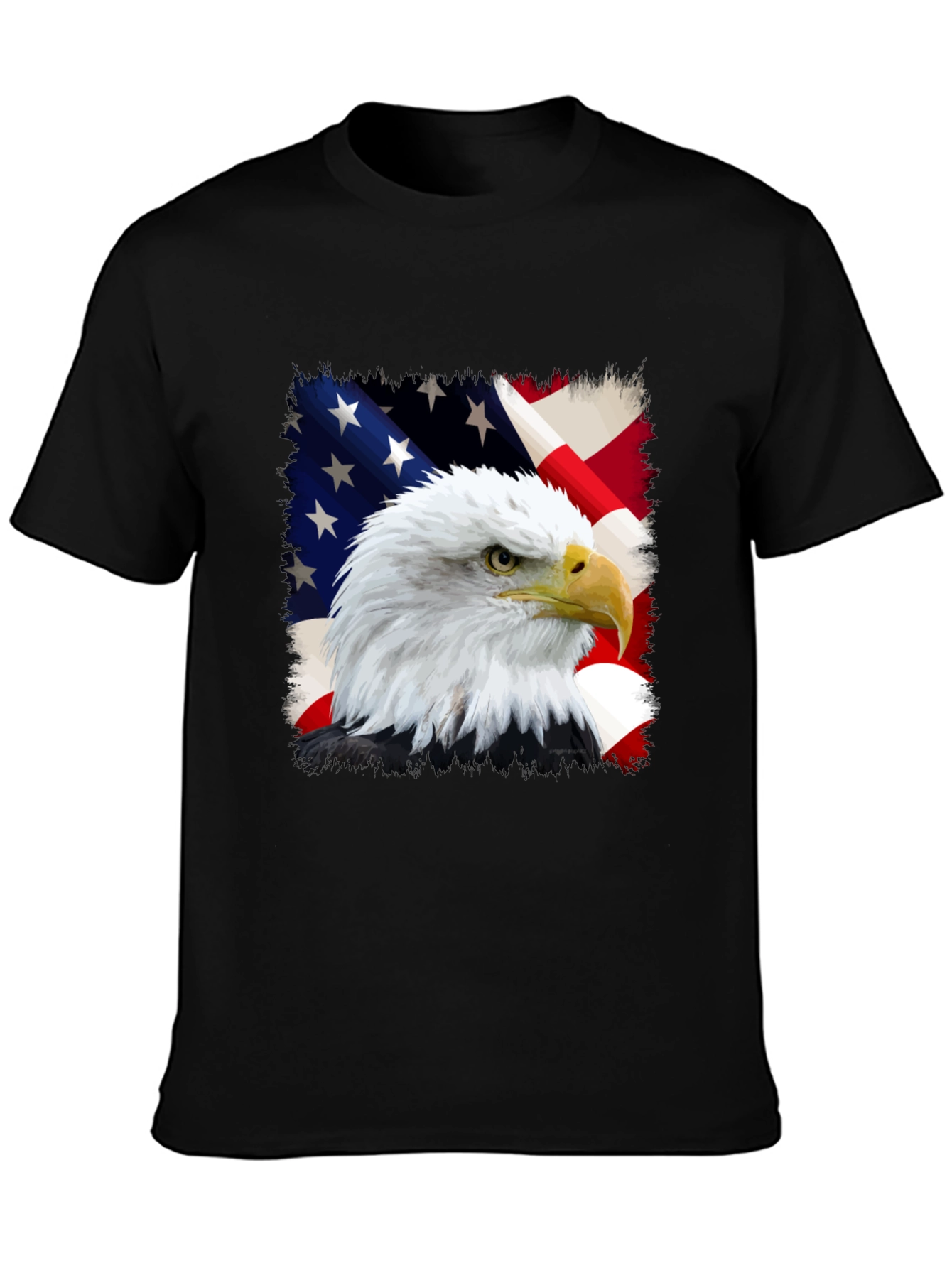 American Eagle Flag Graphic Tee