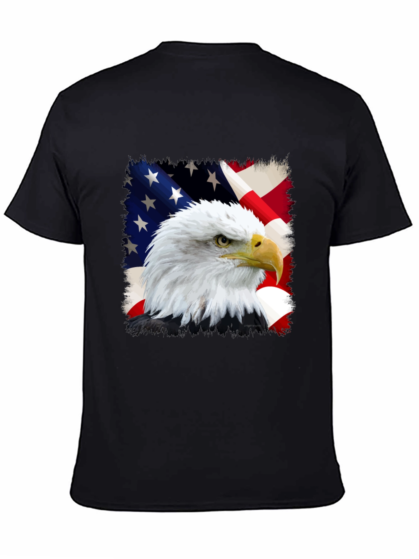 American Eagle Flag Graphic Tee