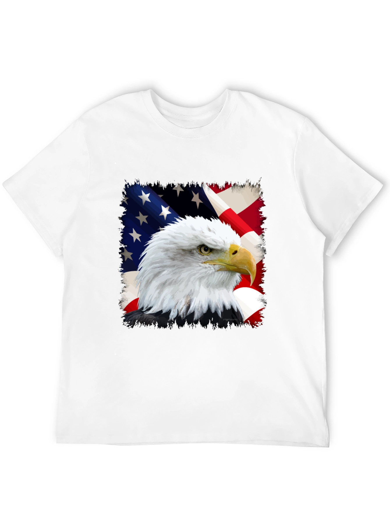 American Eagle Flag Graphic Tee