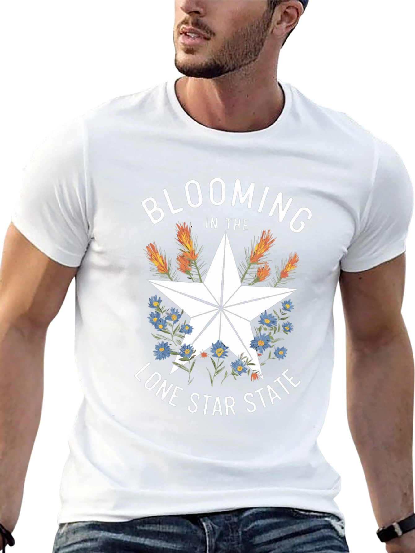 Blooming Lone Star State Tee