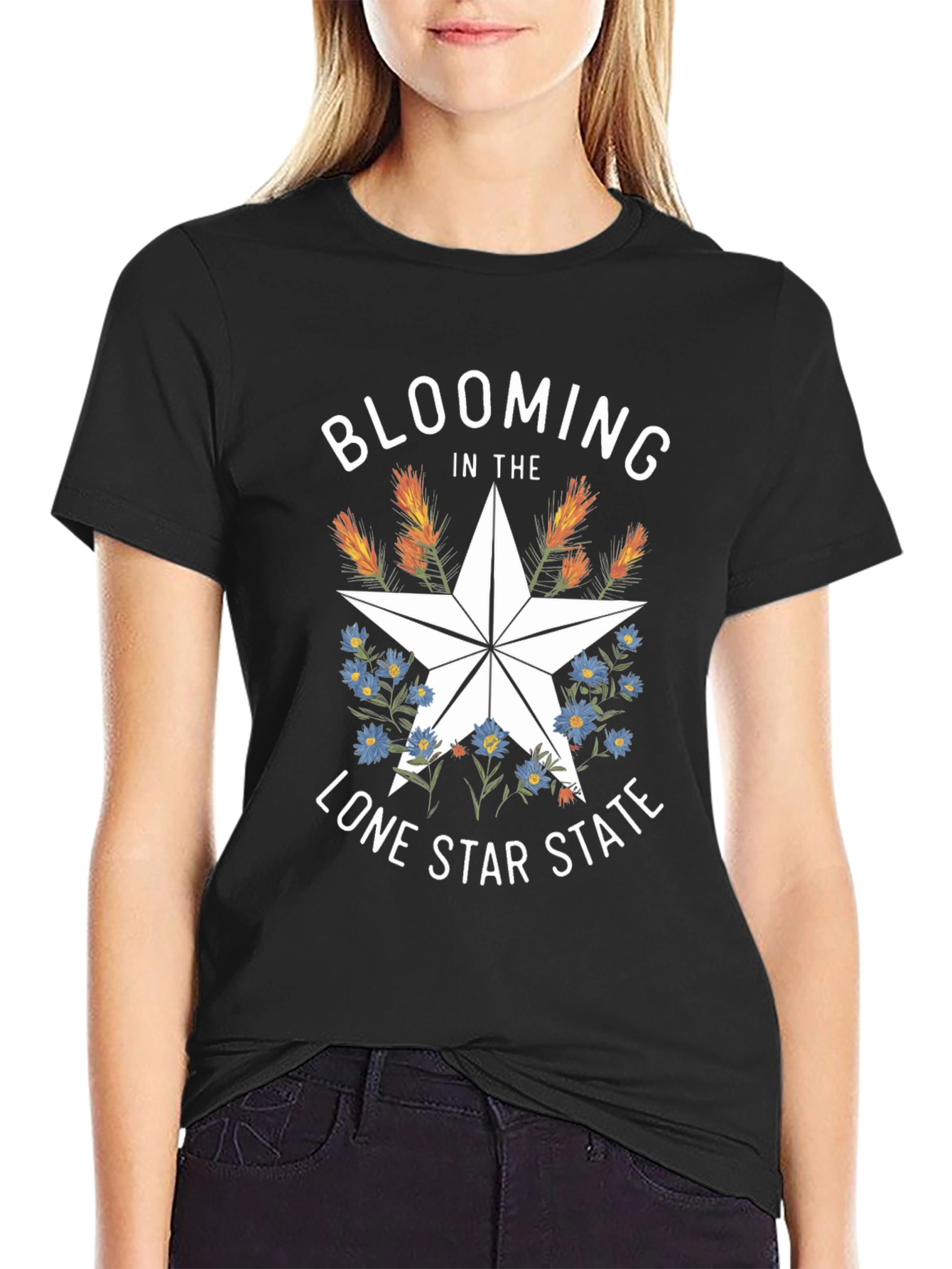Blooming Lone Star State Tee