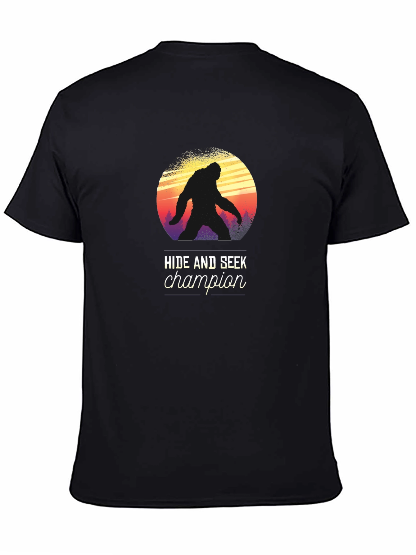 Hide and Seek Champion Bigfoot T-Shirt