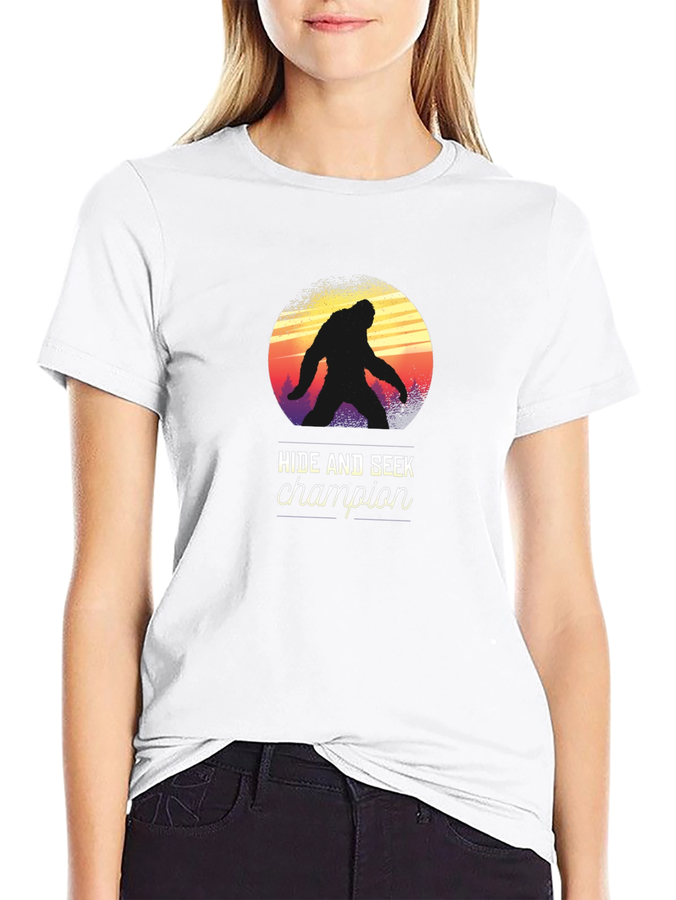 Hide and Seek Champion Bigfoot T-Shirt