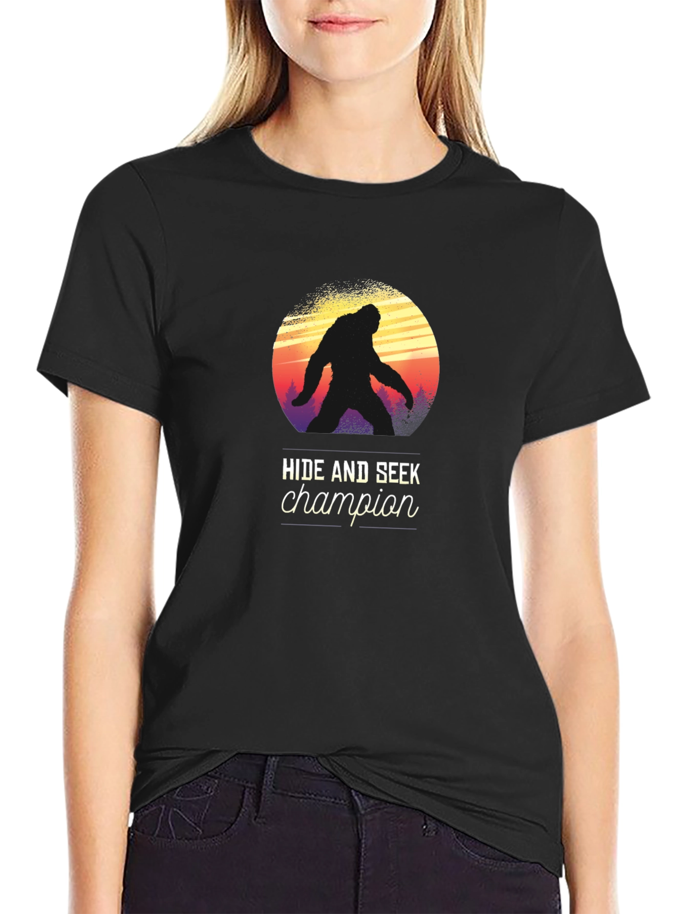 Hide and Seek Champion Bigfoot T-Shirt