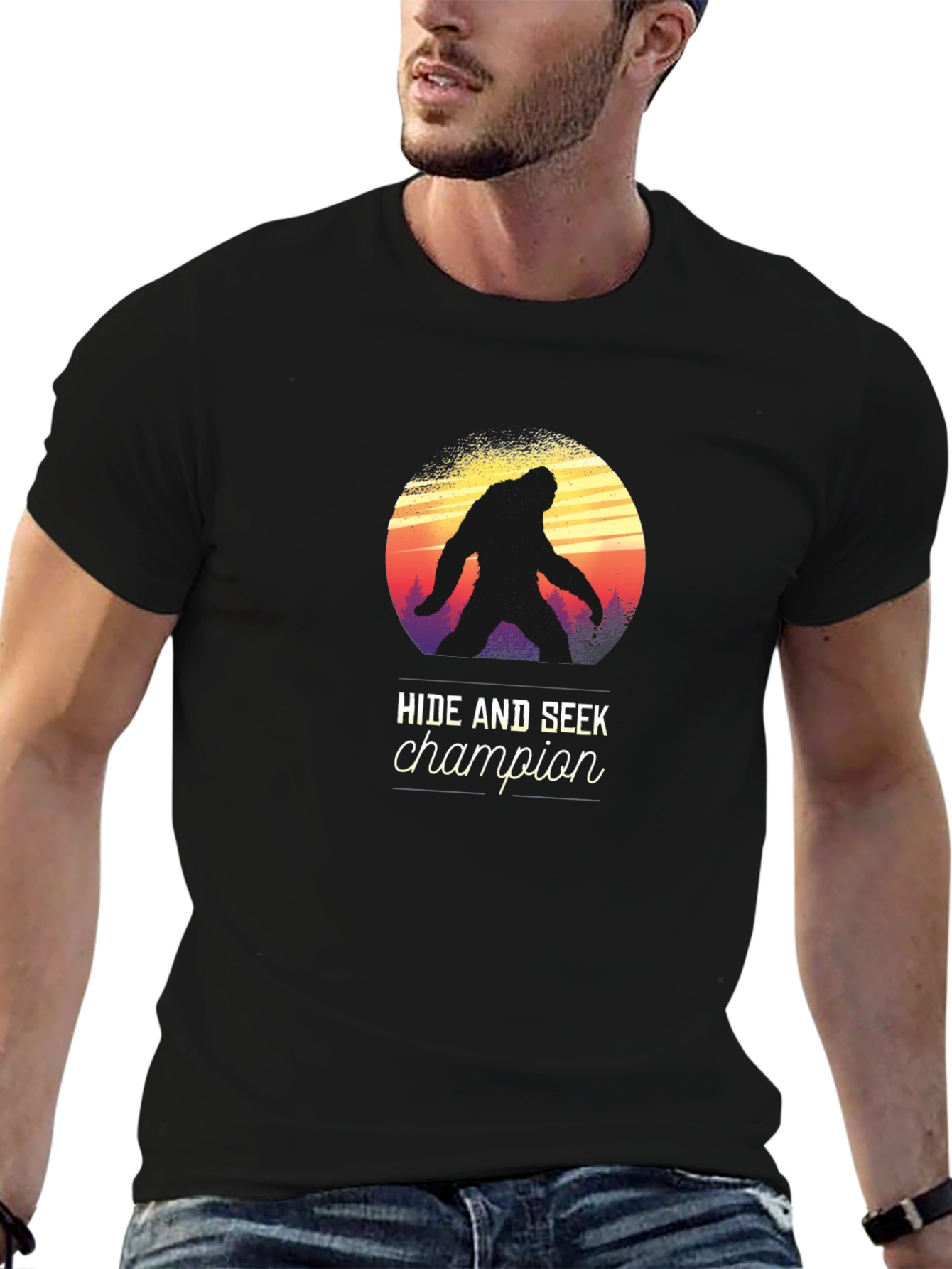 Hide and Seek Champion Bigfoot T-Shirt