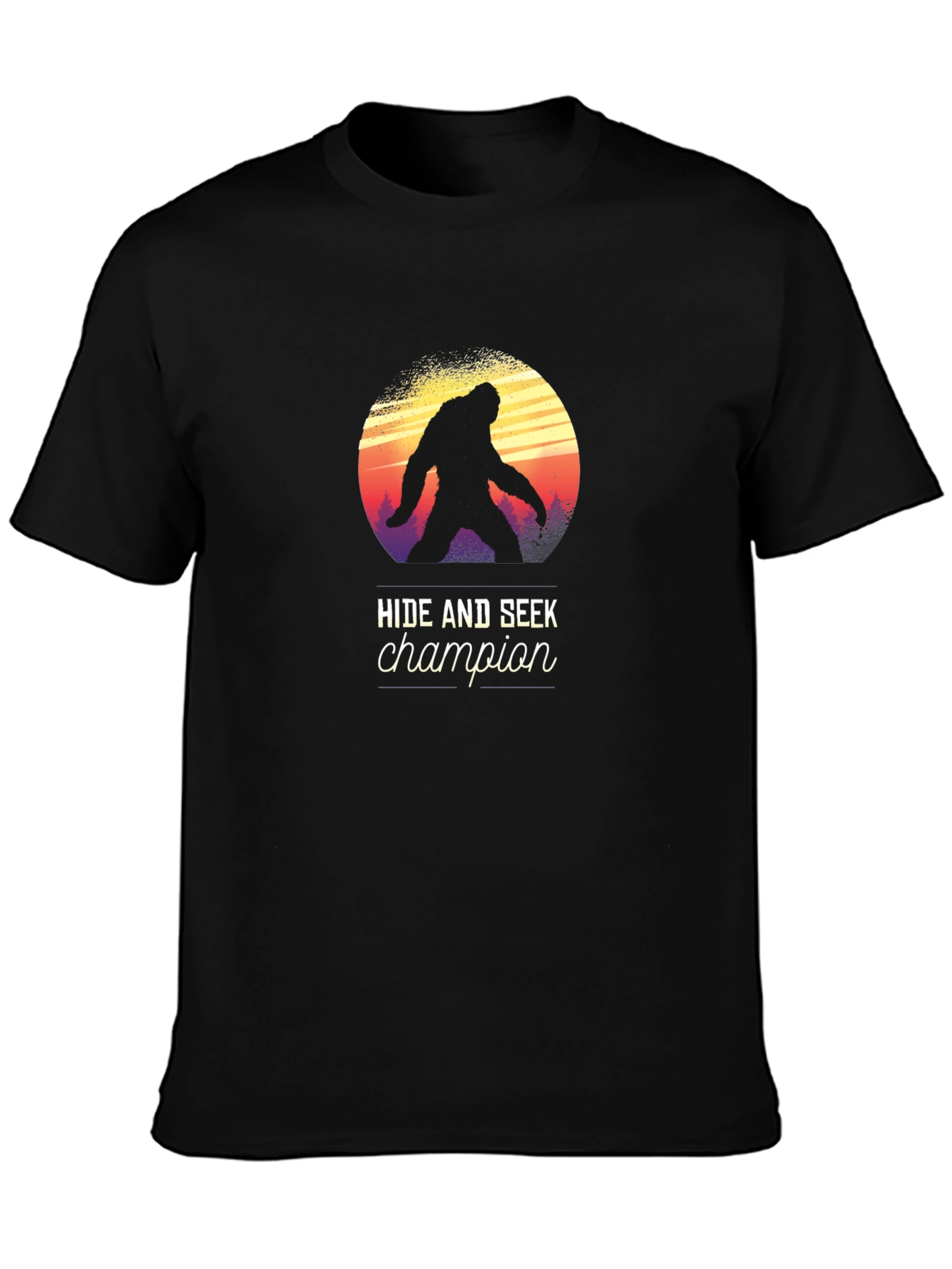 Hide and Seek Champion Bigfoot T-Shirt