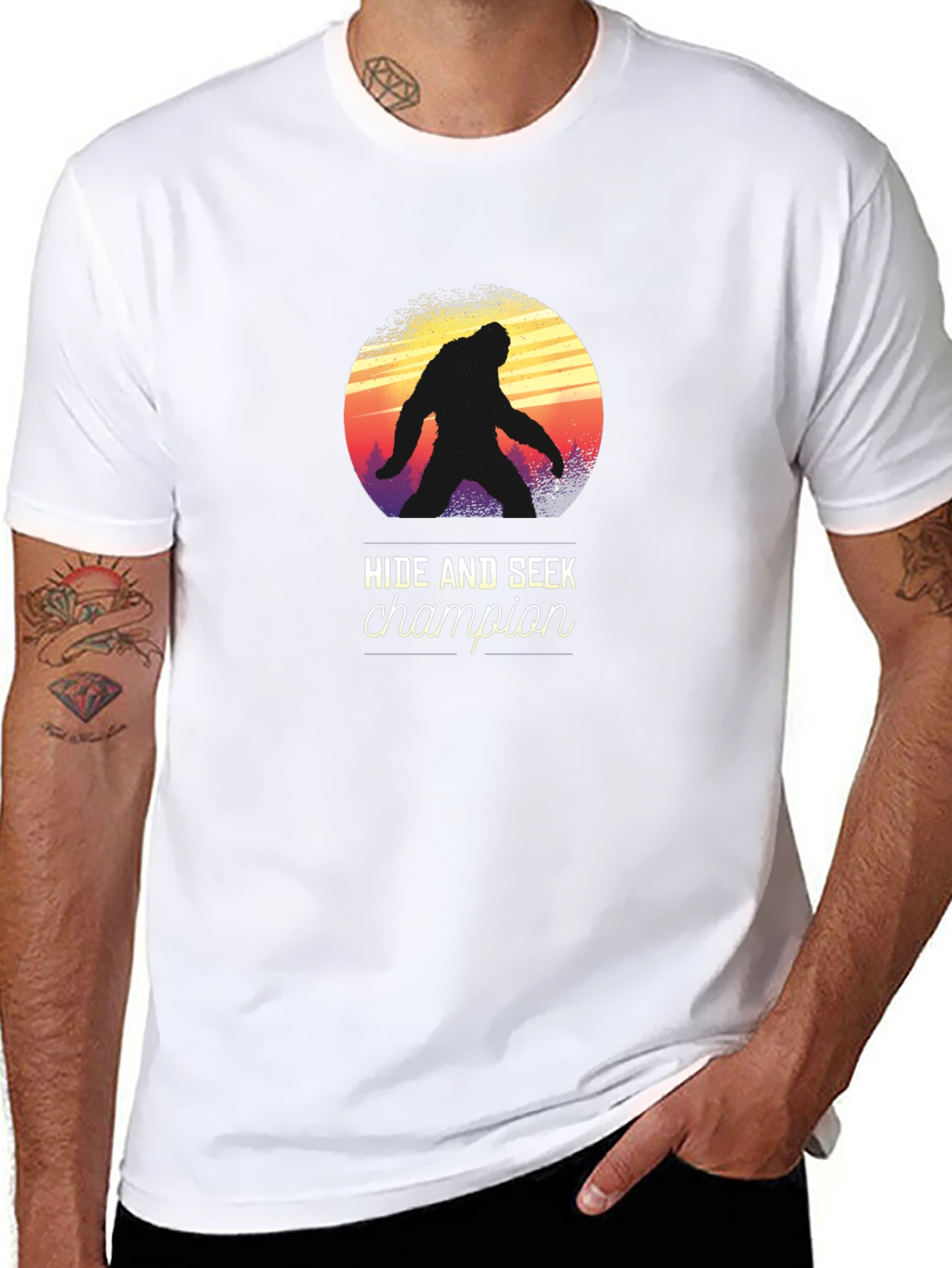 Hide and Seek Champion Bigfoot T-Shirt