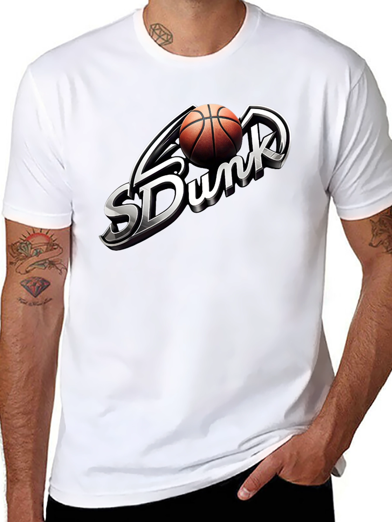 SDunk Basketball T-Shirt - Premium Cotton Blend
