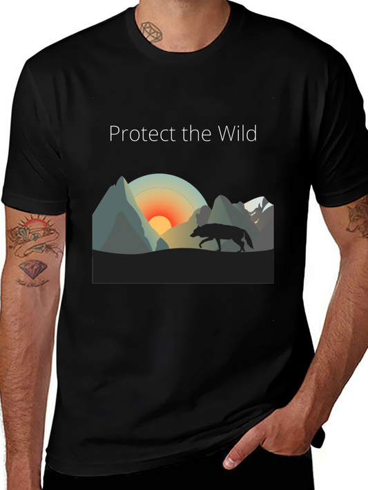 Protect the Wild Graphic Tee - Nature Inspired