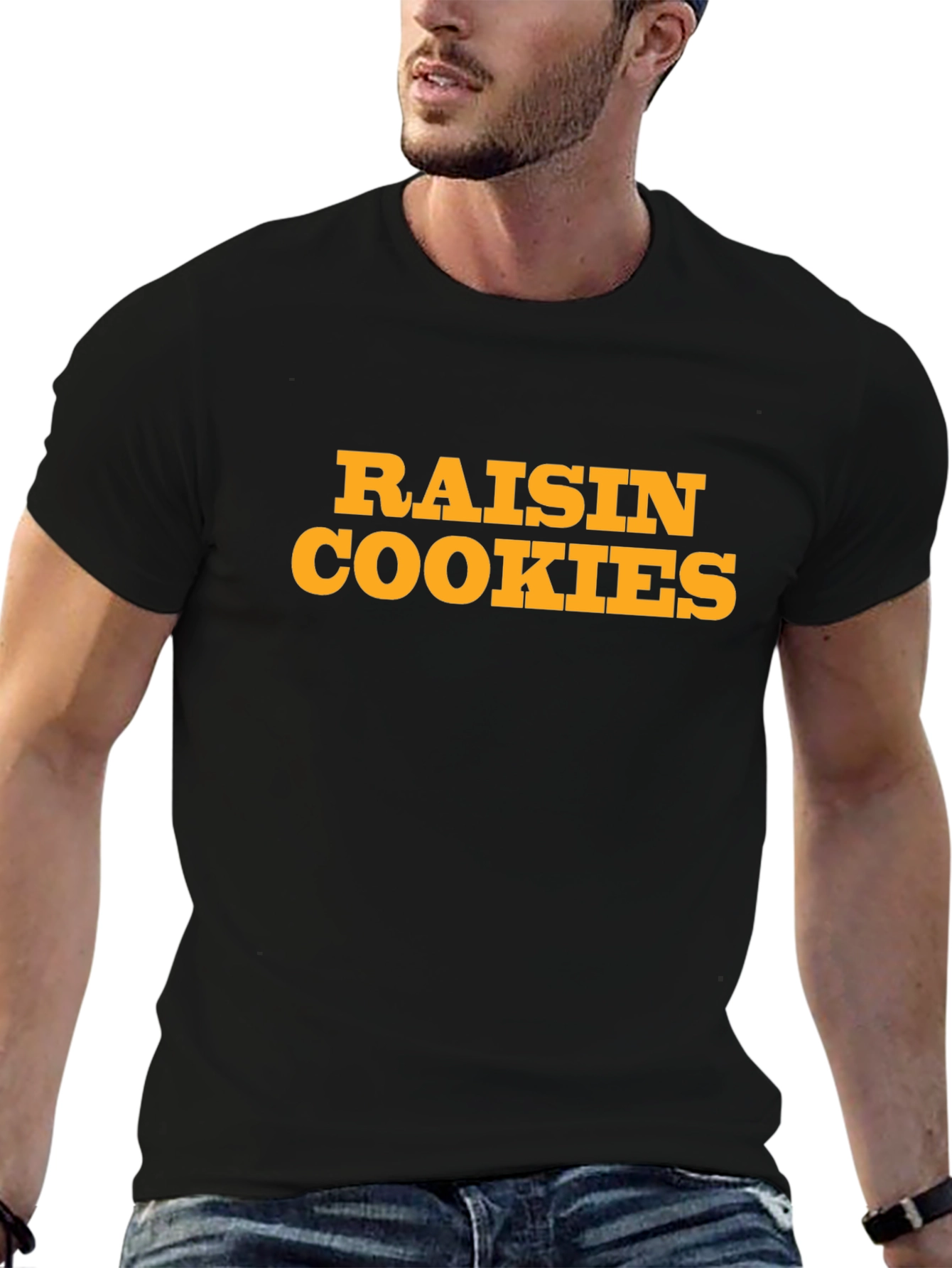 Raisin Cookies Graphic Tee - Casual Comfort