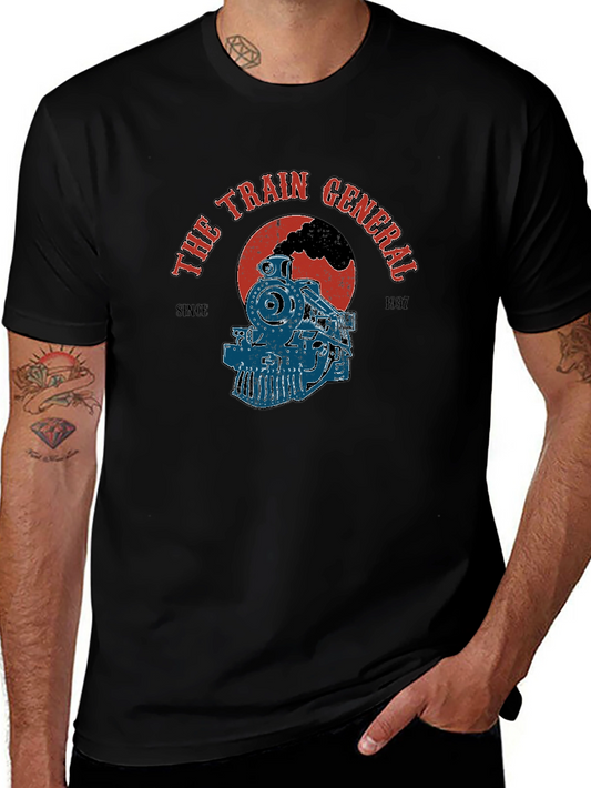 The Train General T-Shirt - Vintage Style