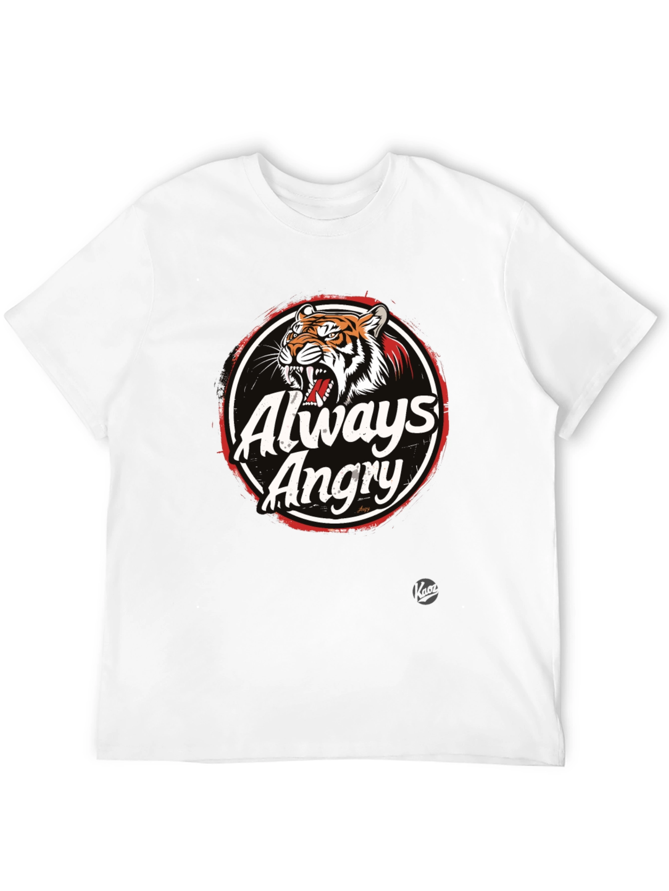 Always Angry Graphic T-Shirt - Mens Black Tee