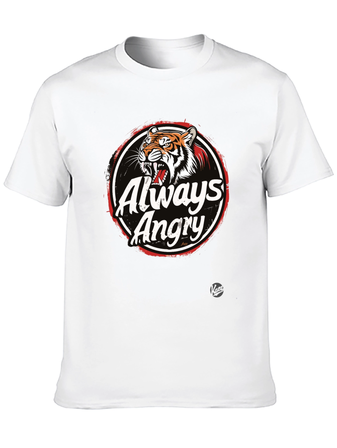 Always Angry Graphic T-Shirt - Mens Black Tee