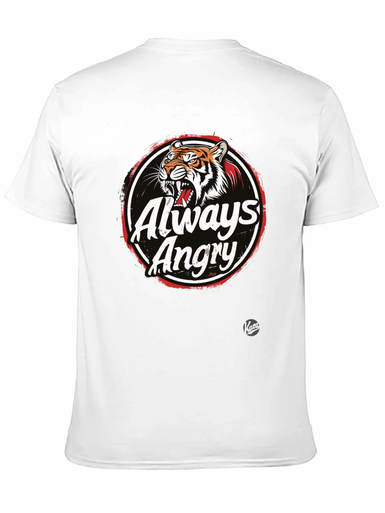 Always Angry Graphic T-Shirt - Mens Black Tee