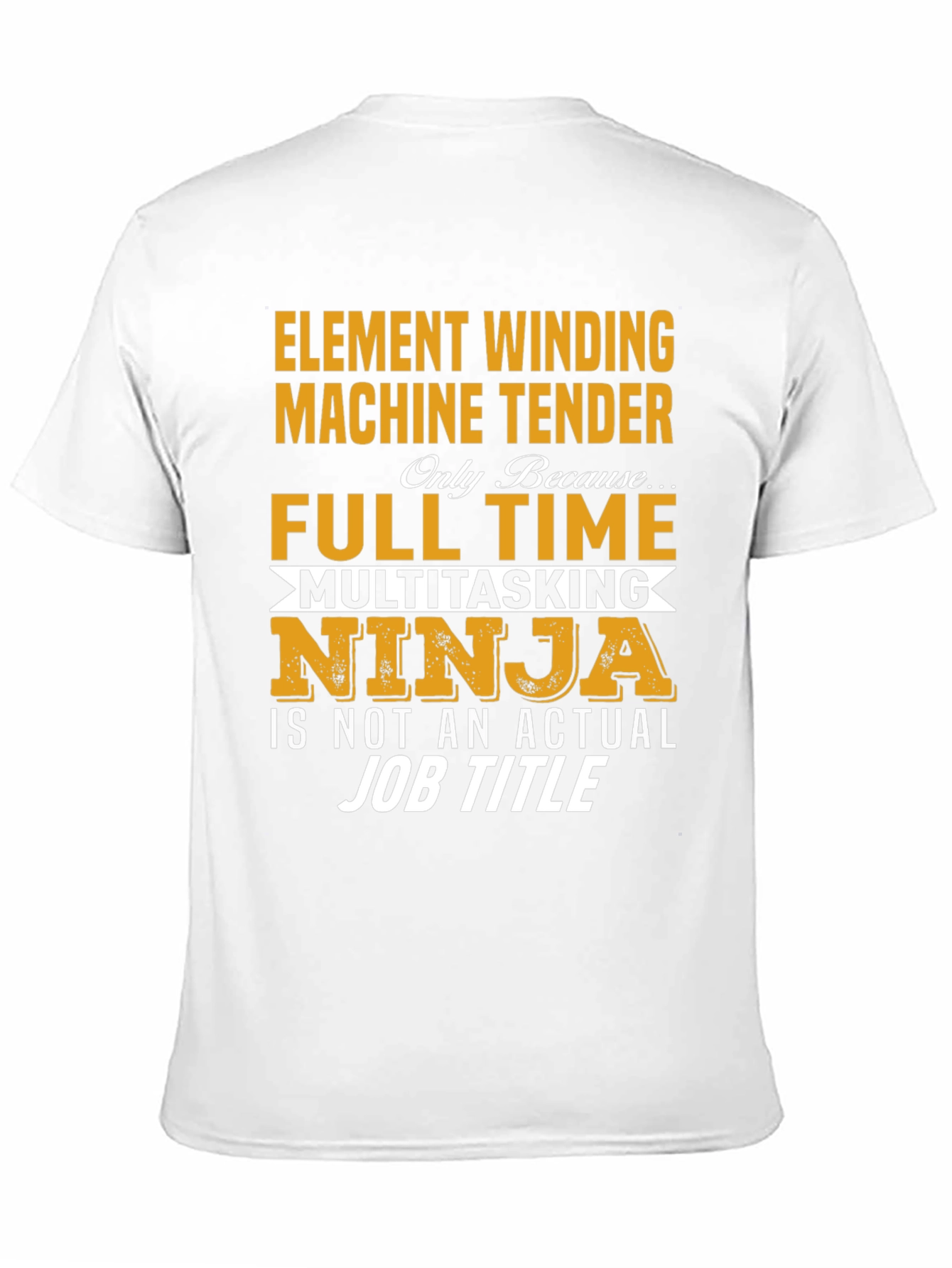 Element Winding Machine Tender T-Shirt