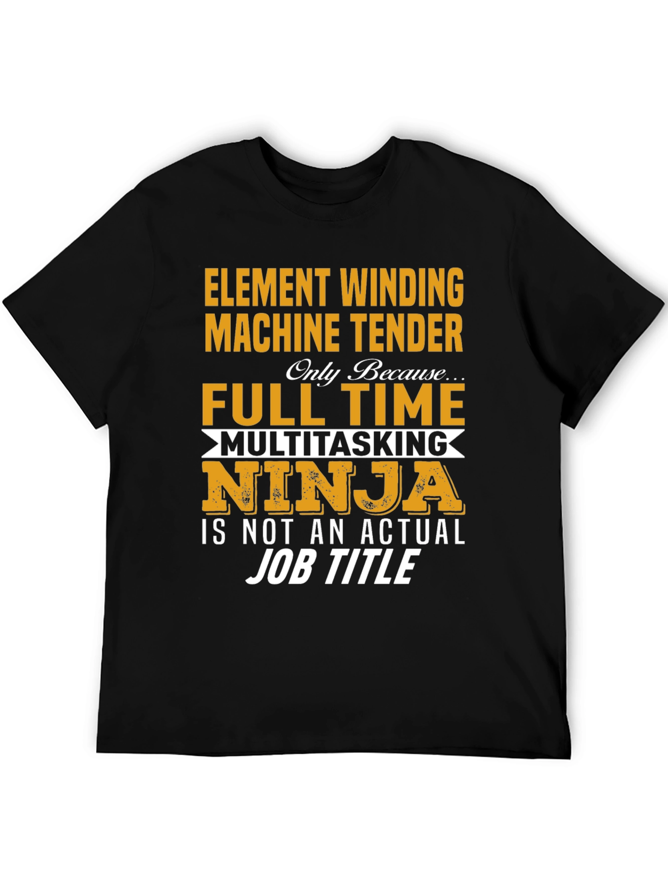 Element Winding Machine Tender T-Shirt