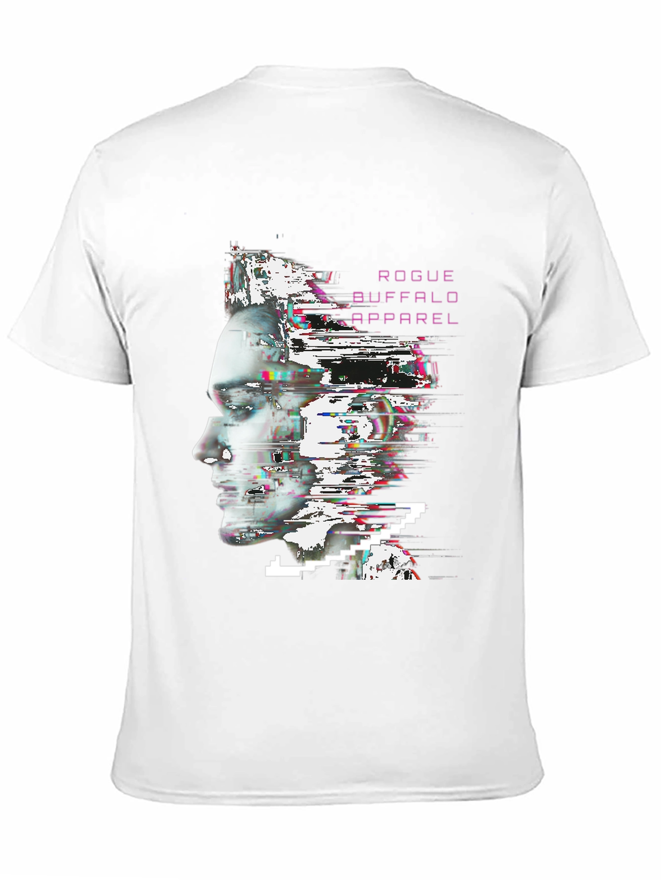 Rogue Buffalo Apparel Glitch Portrait T-Shirt
