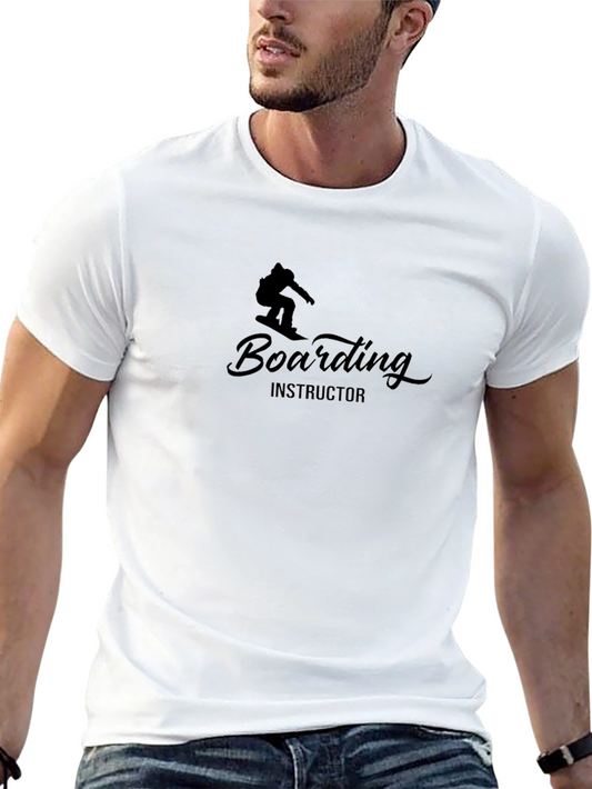 Boarding Instructor Black T-Shirt