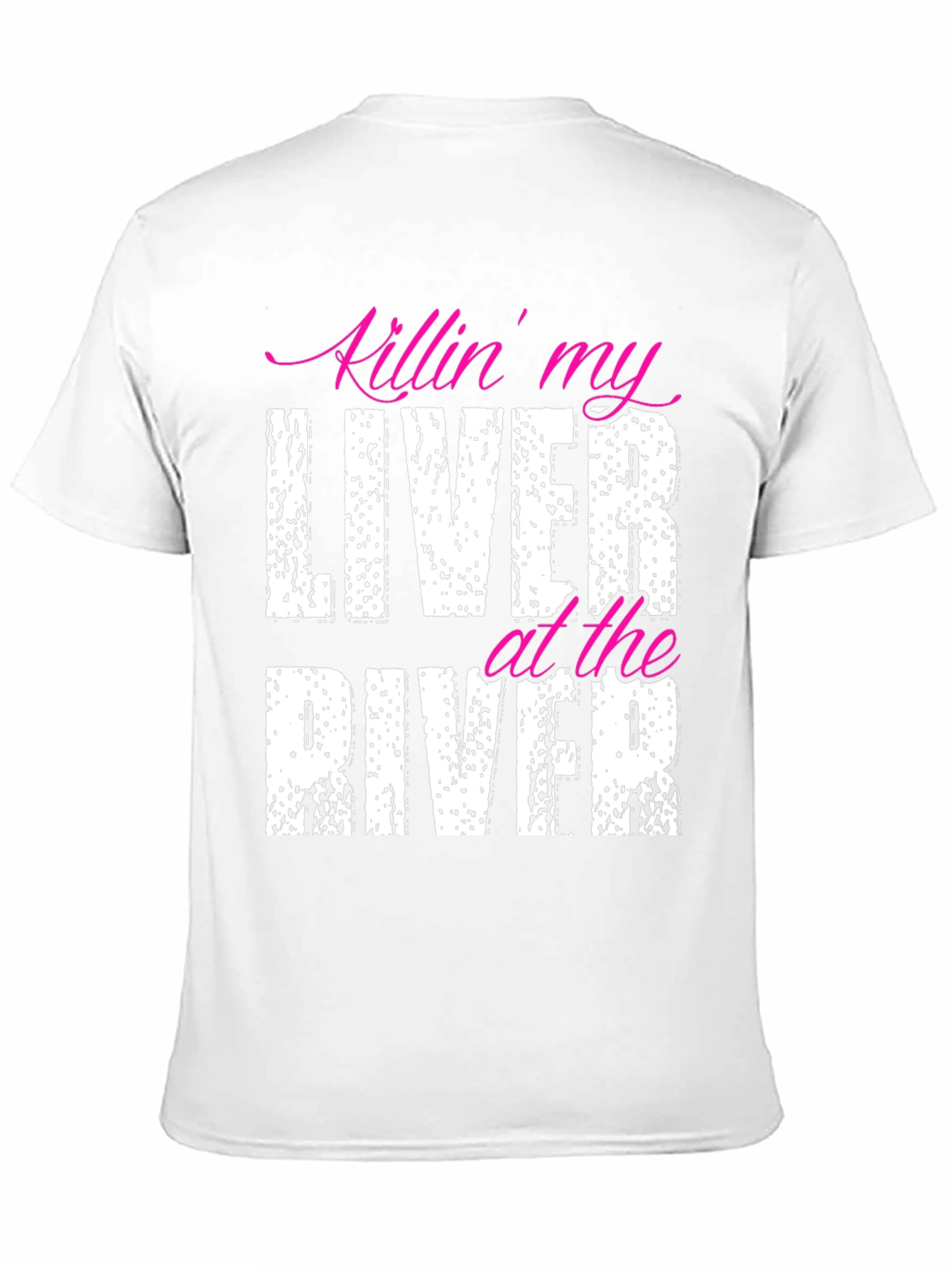 Killin My Liver at the River Black T-Shirt