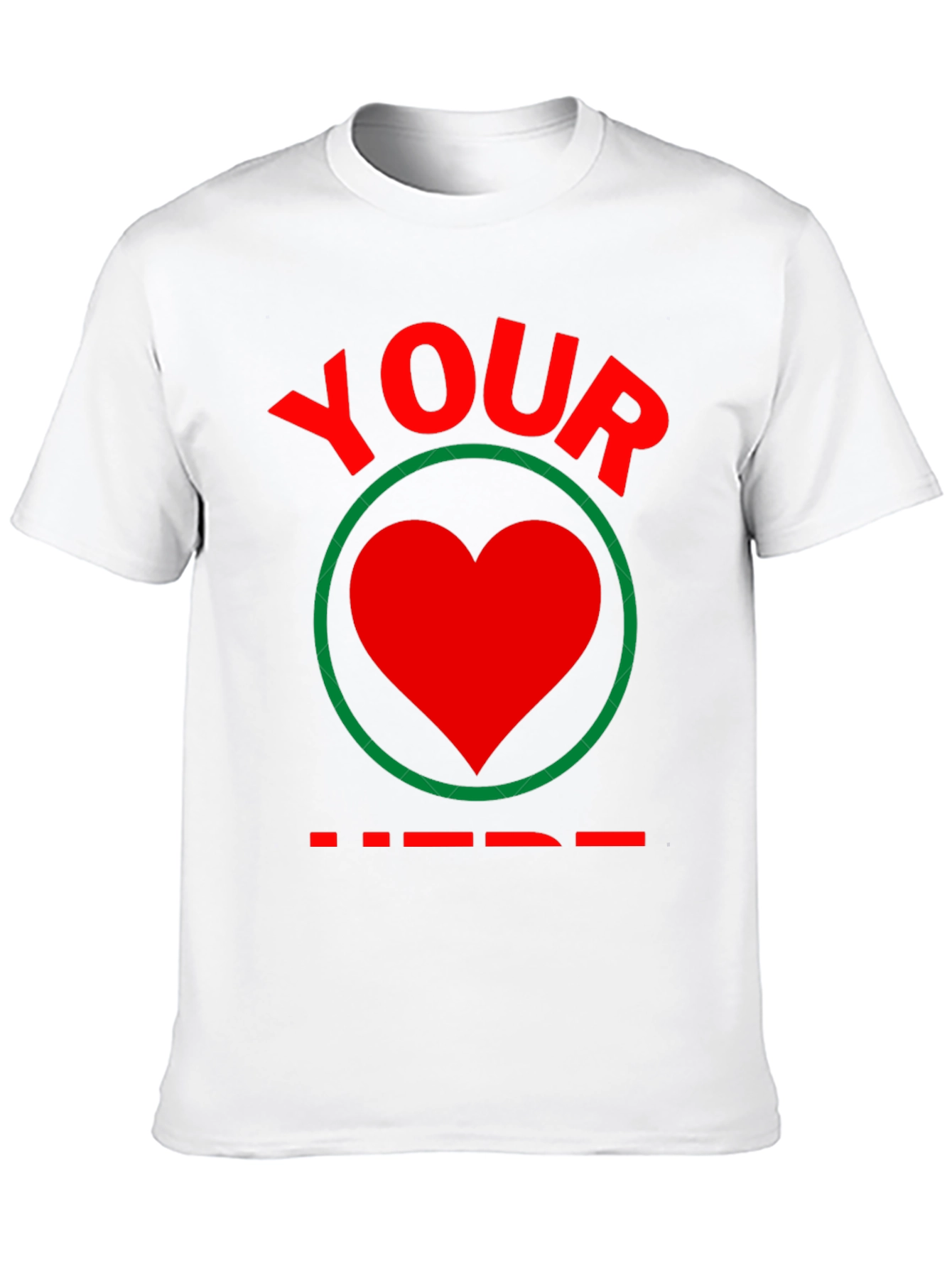 Heart Personalized T-Shirt