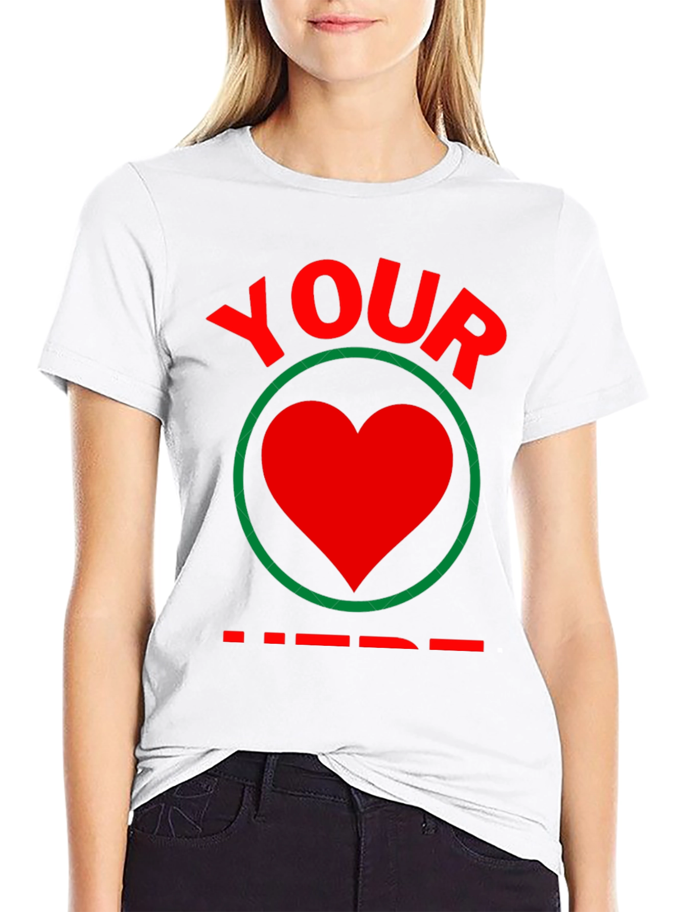 Heart Personalized T-Shirt