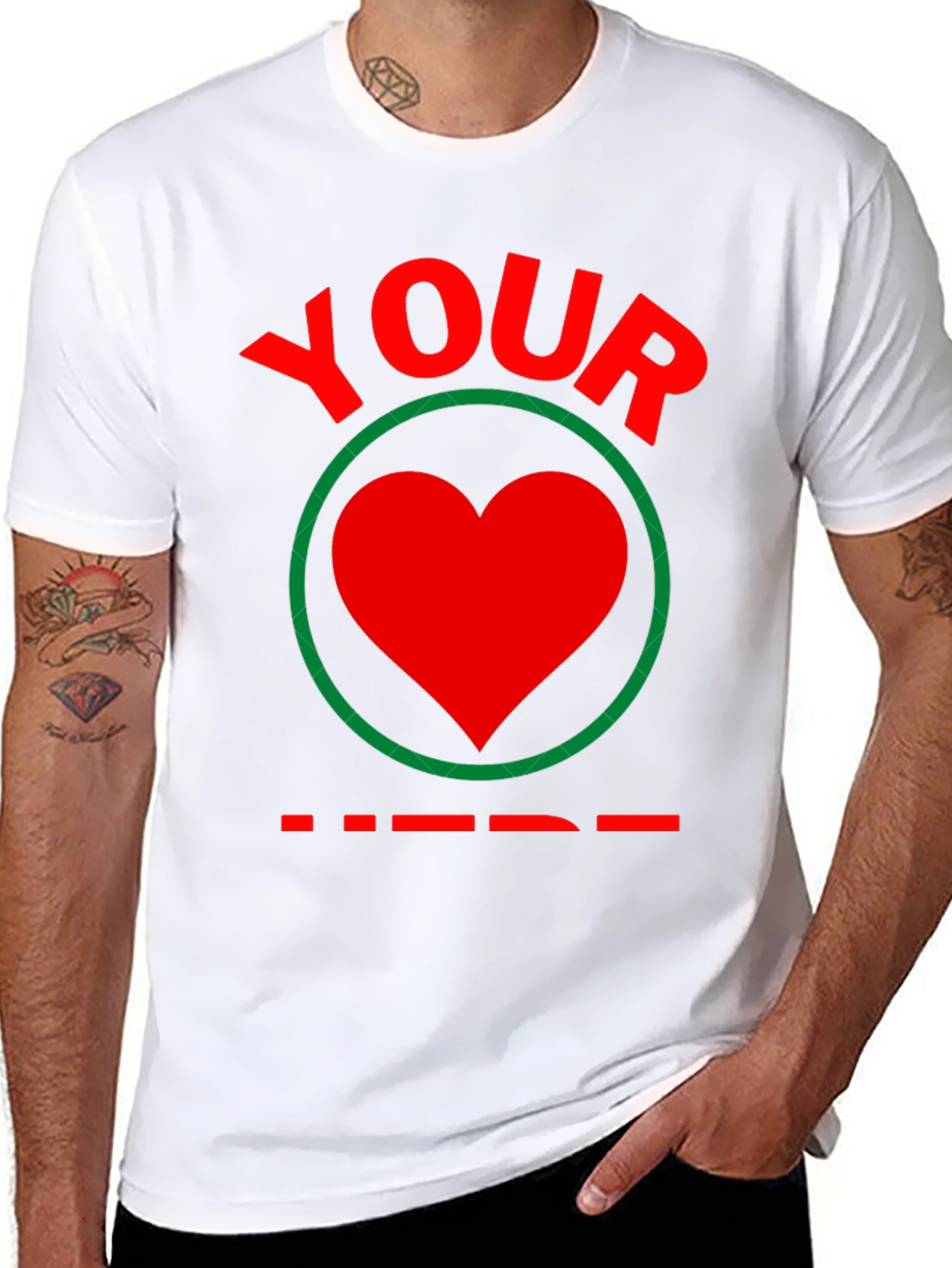 Heart Personalized T-Shirt