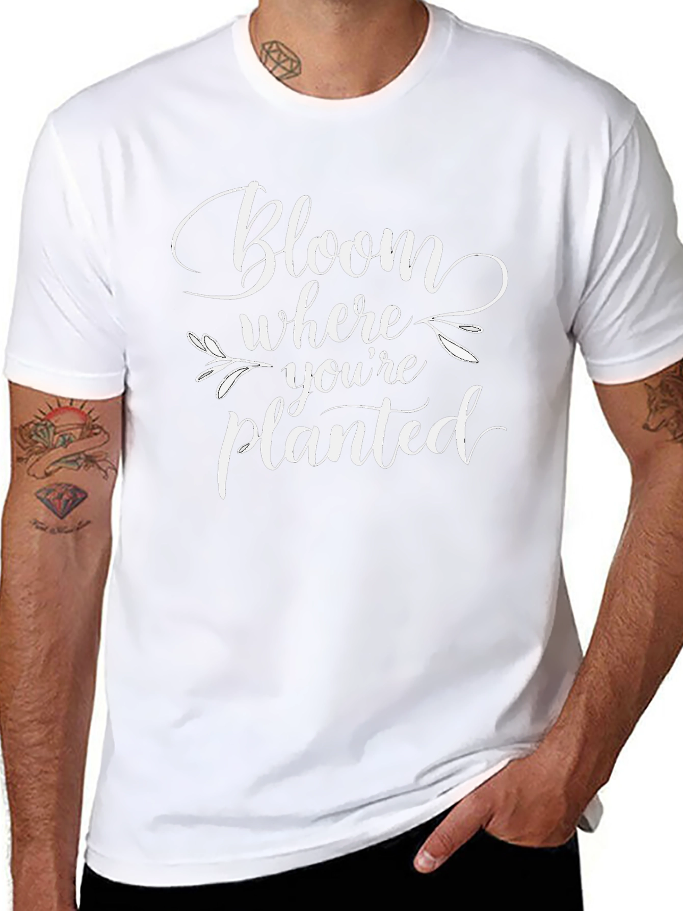 Bloom Where Youre Planted Graphic Tee