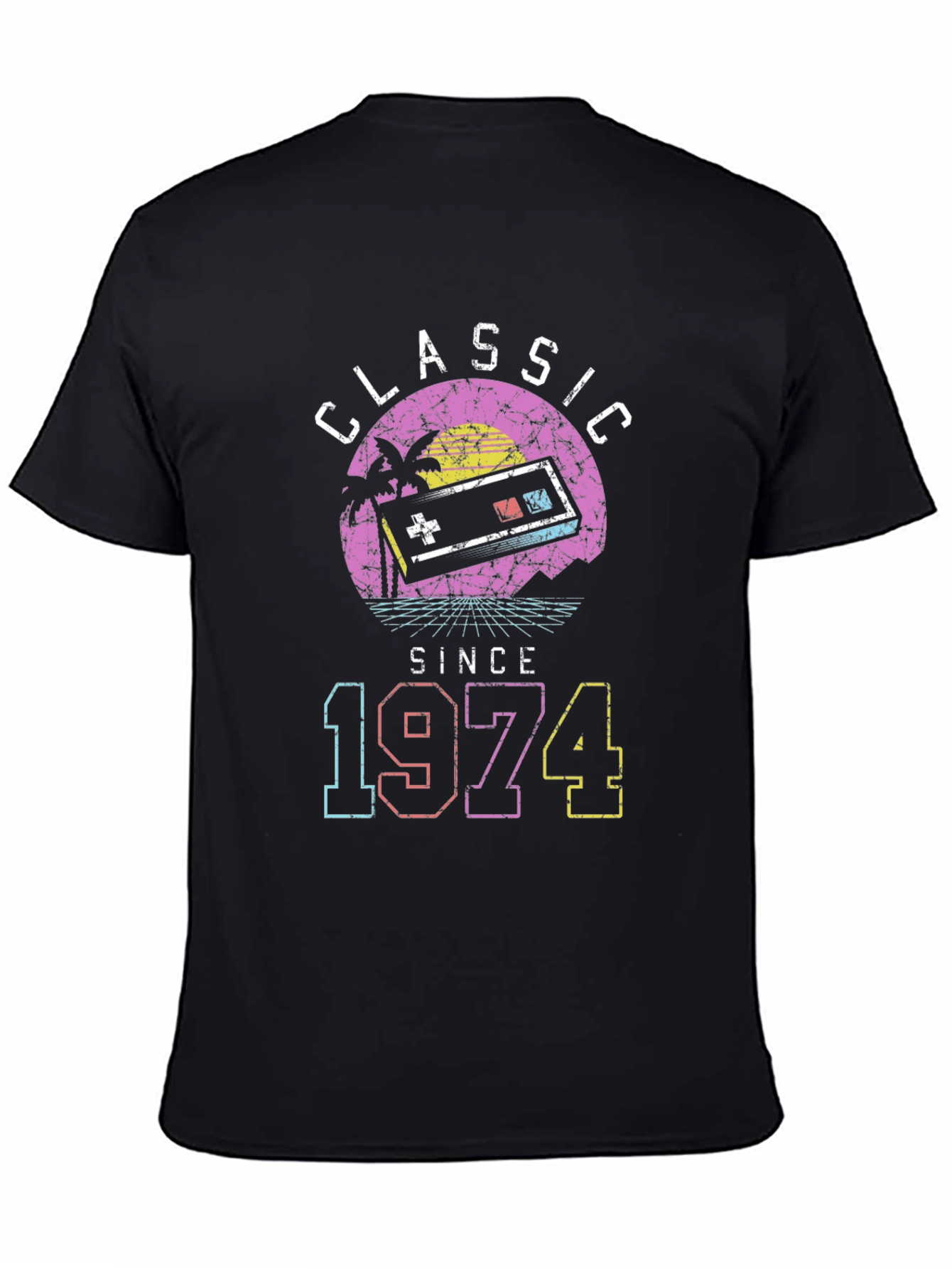 Classic Since 1974 Retro Gamer T-Shirt
