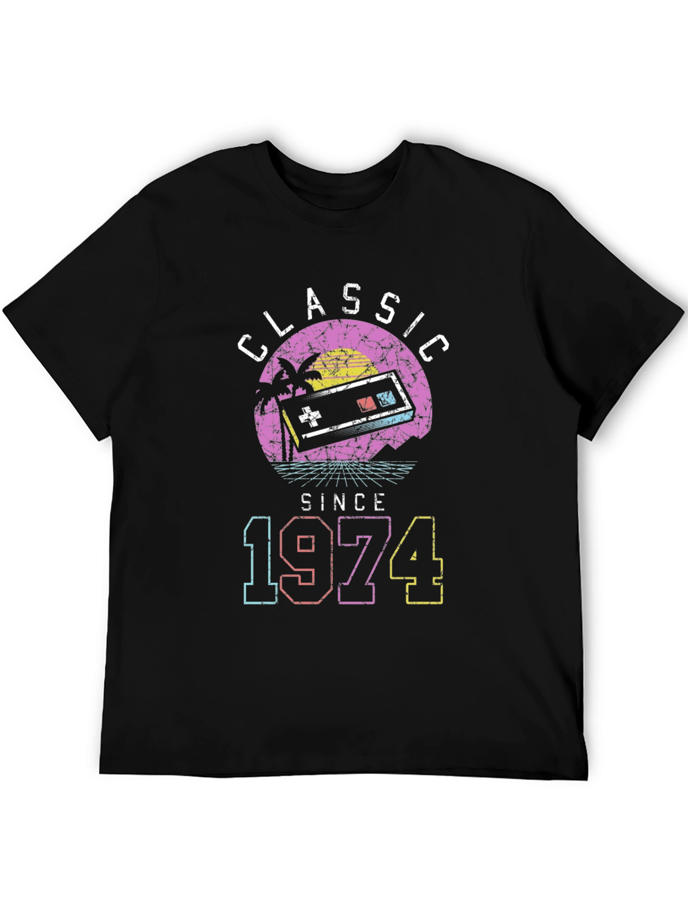 Classic Since 1974 Retro Gamer T-Shirt