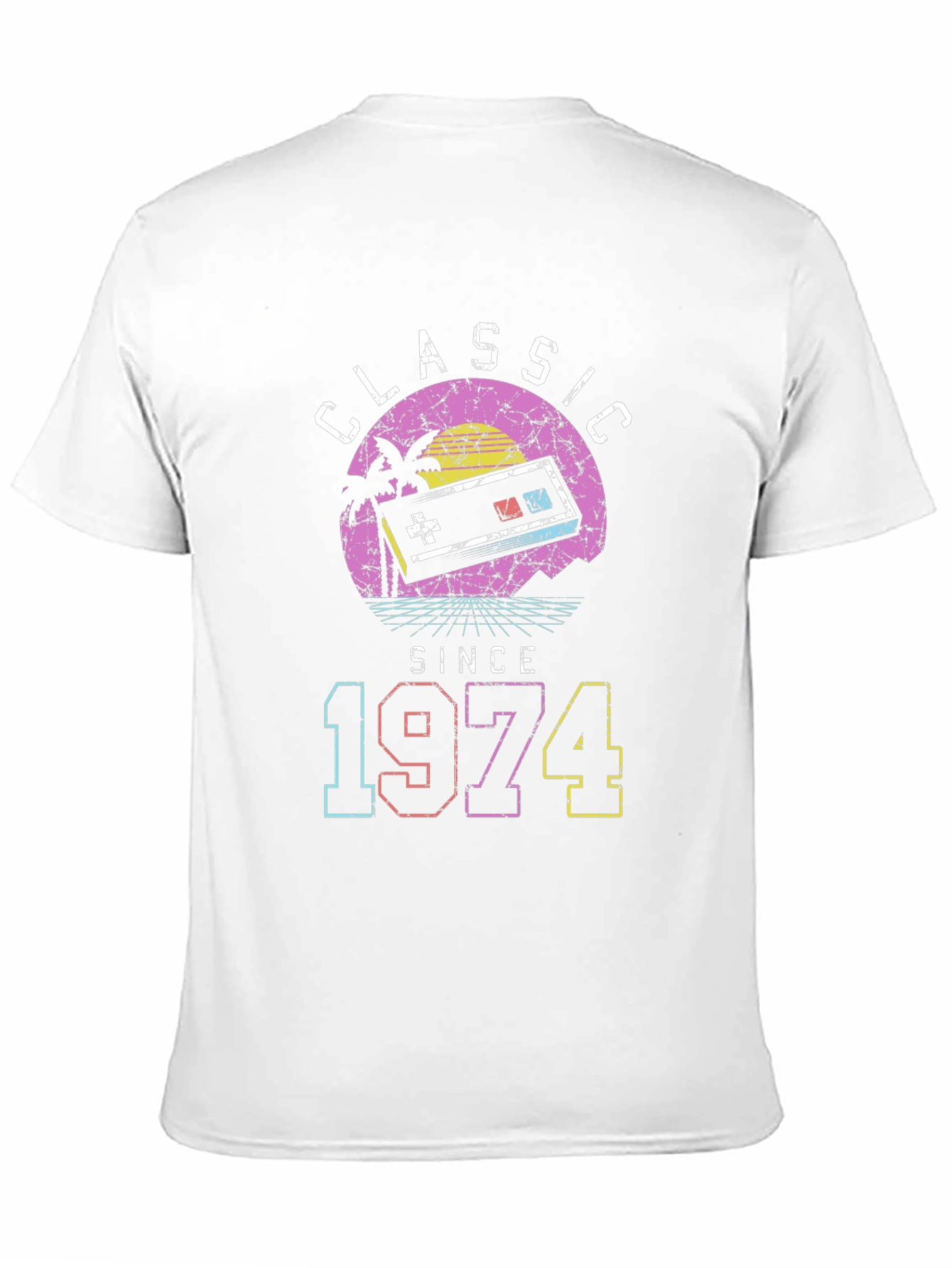 Classic Since 1974 Retro Gamer T-Shirt
