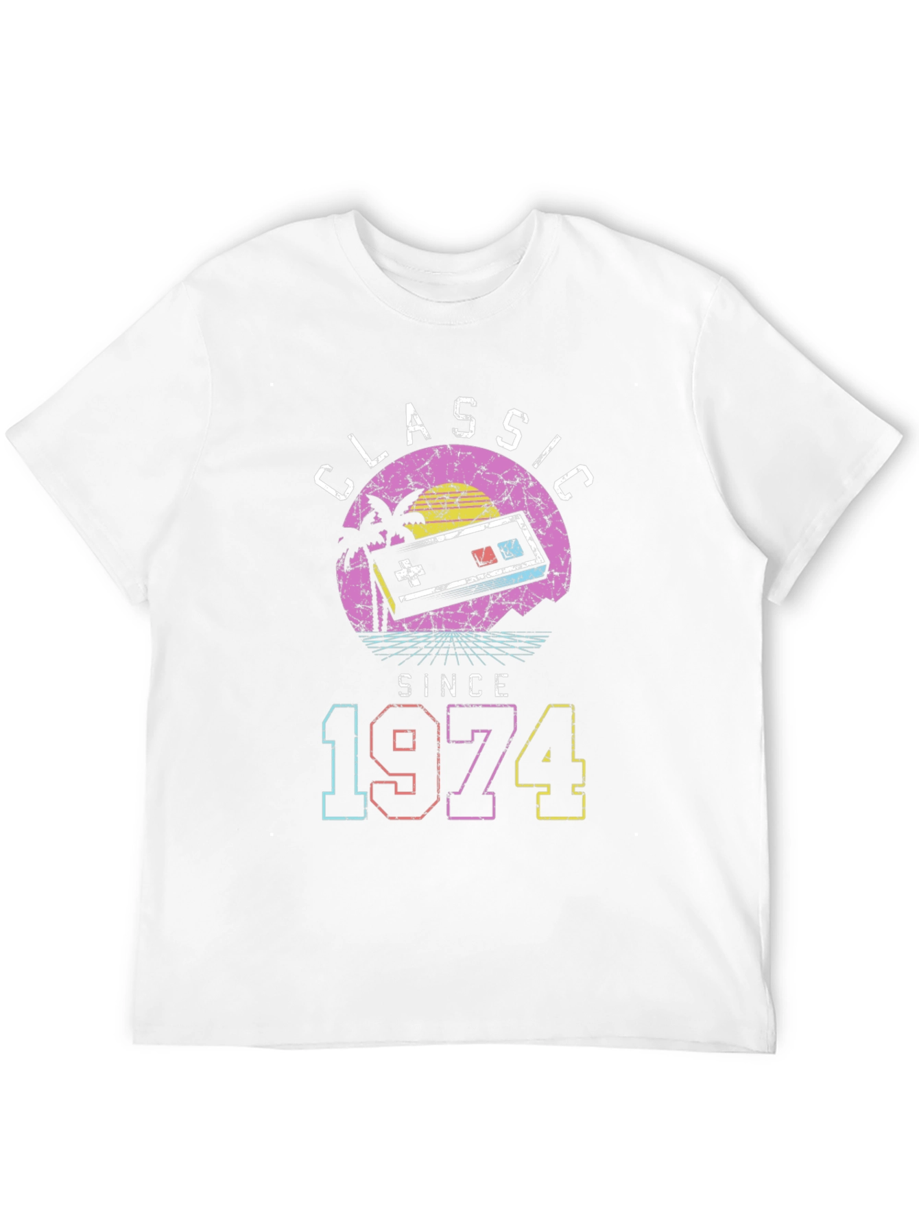 Classic Since 1974 Retro Gamer T-Shirt