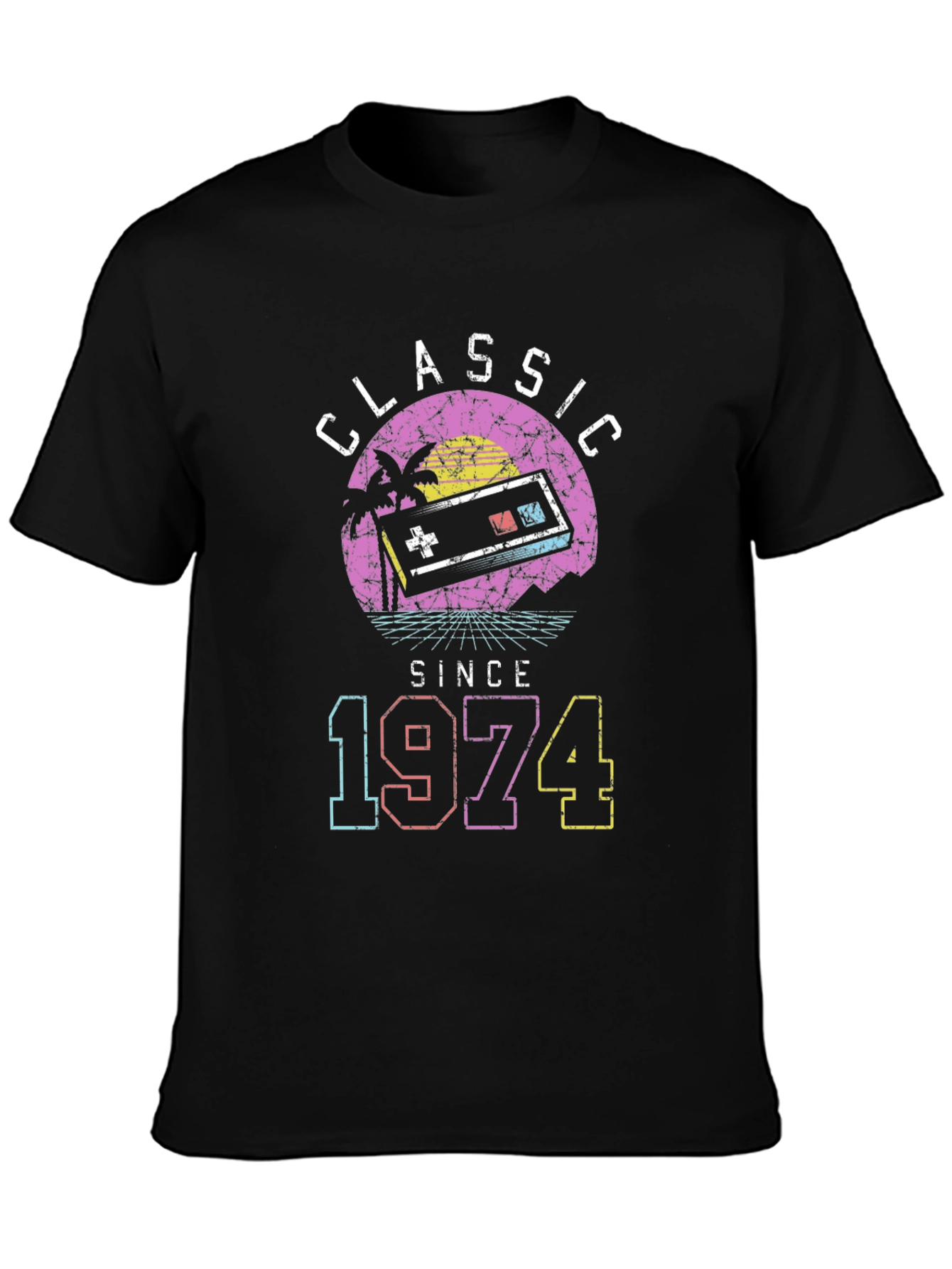 Classic Since 1974 Retro Gamer T-Shirt