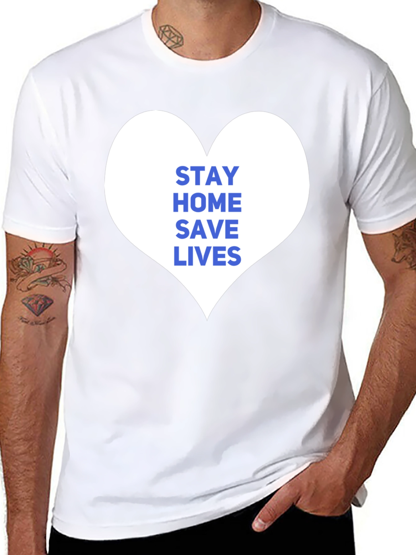 Stay Home Save Lives T-Shirt