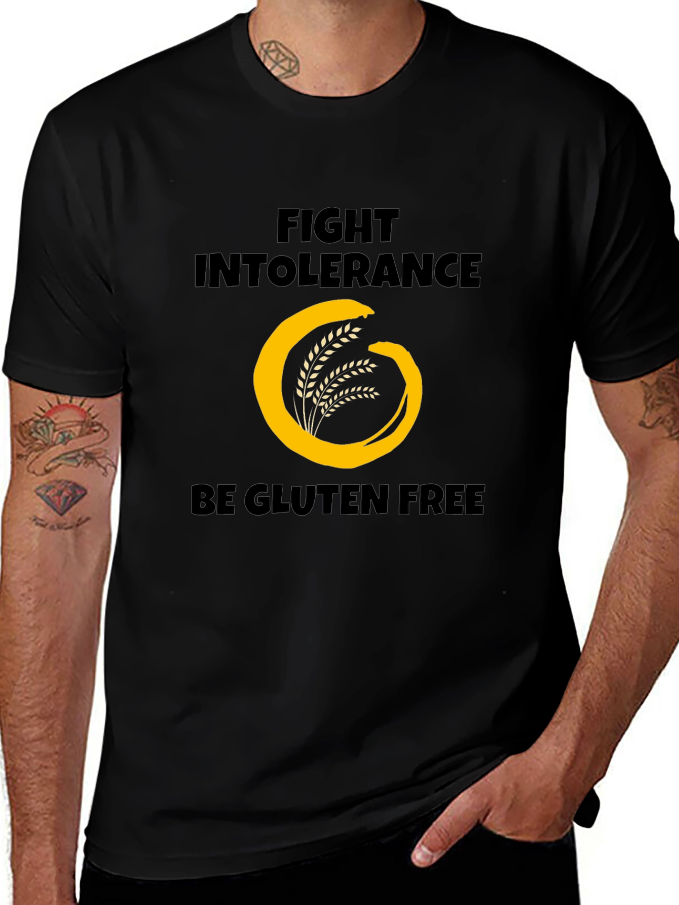 Fight Intolerance Be Gluten Free T-Shirt