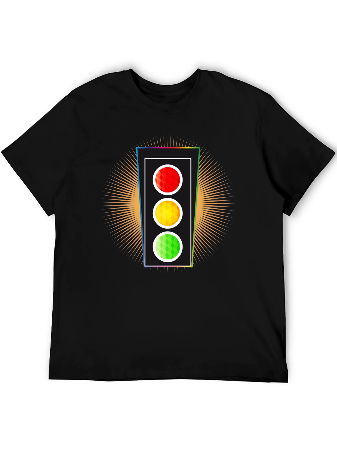 Traffic Light Graphic Tee - Stand Out Style