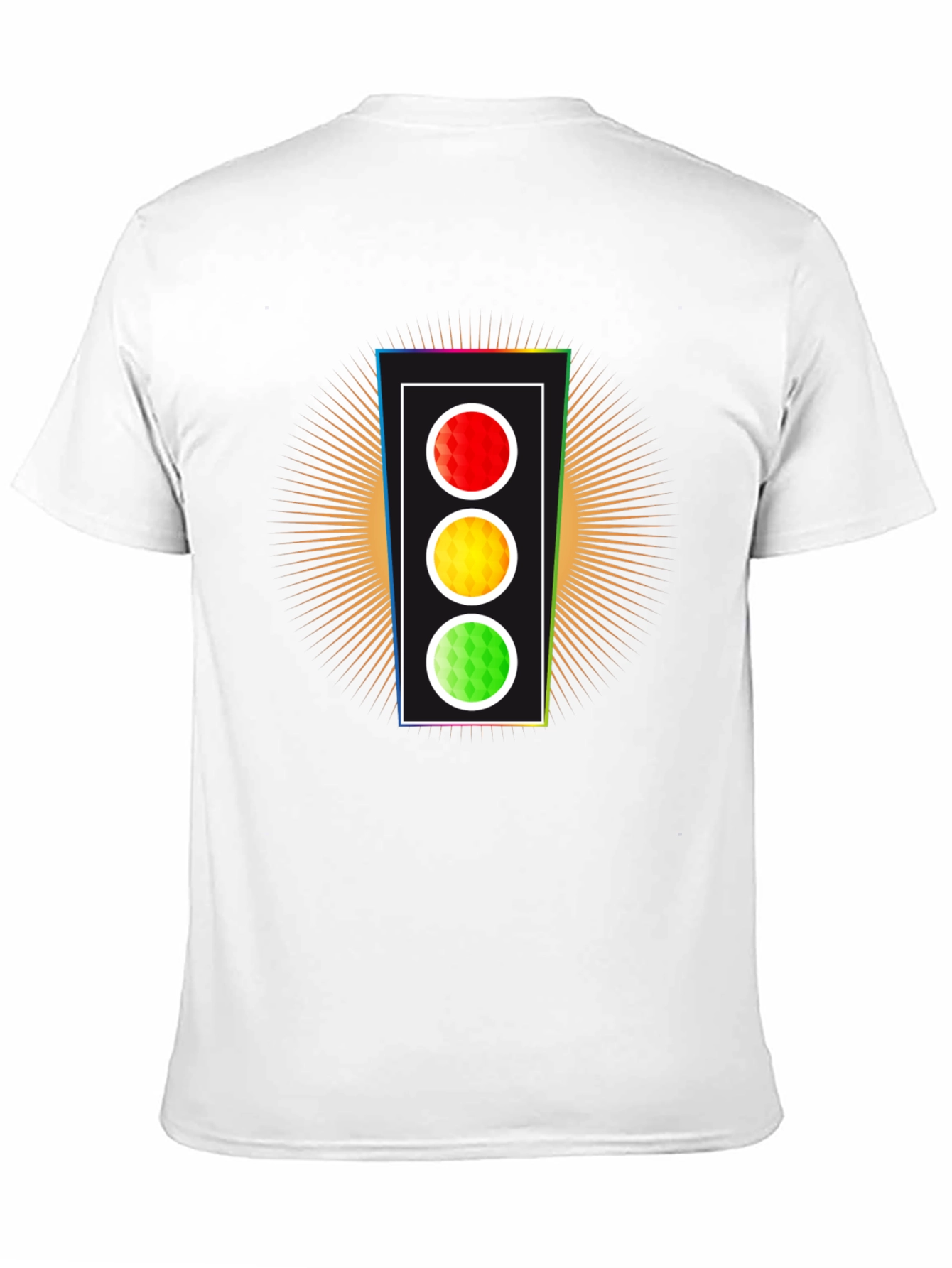 Traffic Light Graphic Tee - Stand Out Style