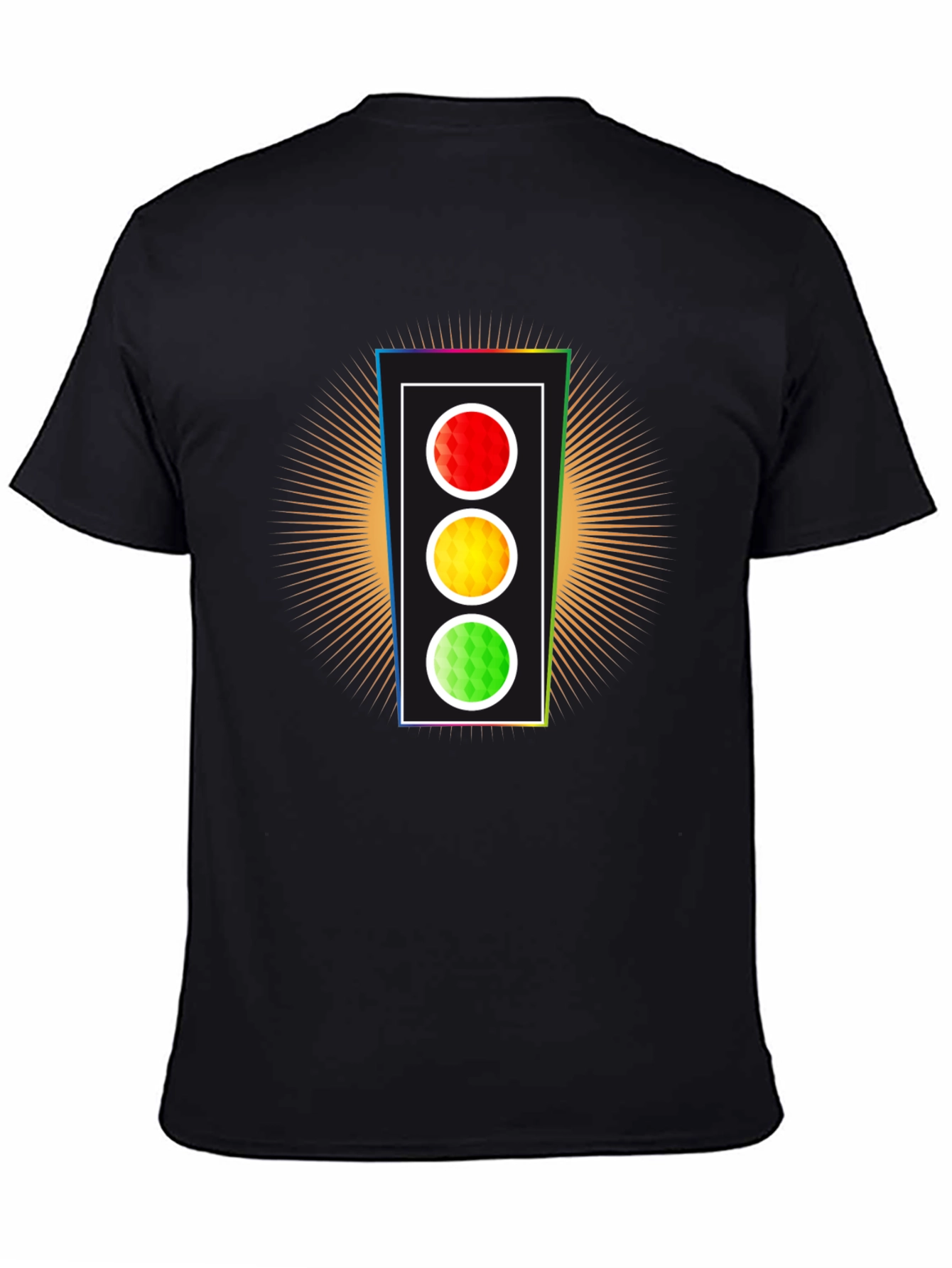 Traffic Light Graphic Tee - Stand Out Style