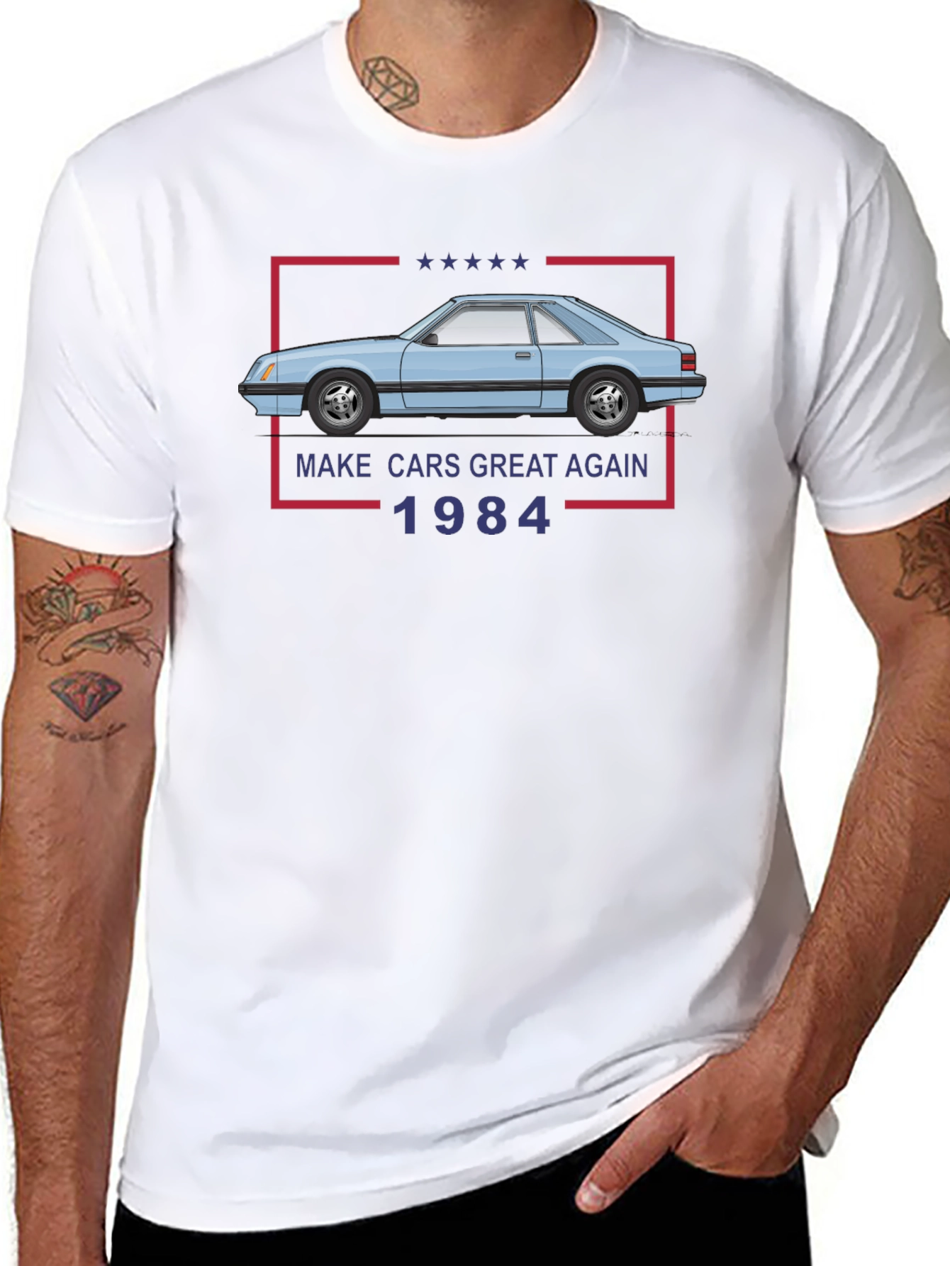 Make Cars Great Again 1984 Graphic Tee