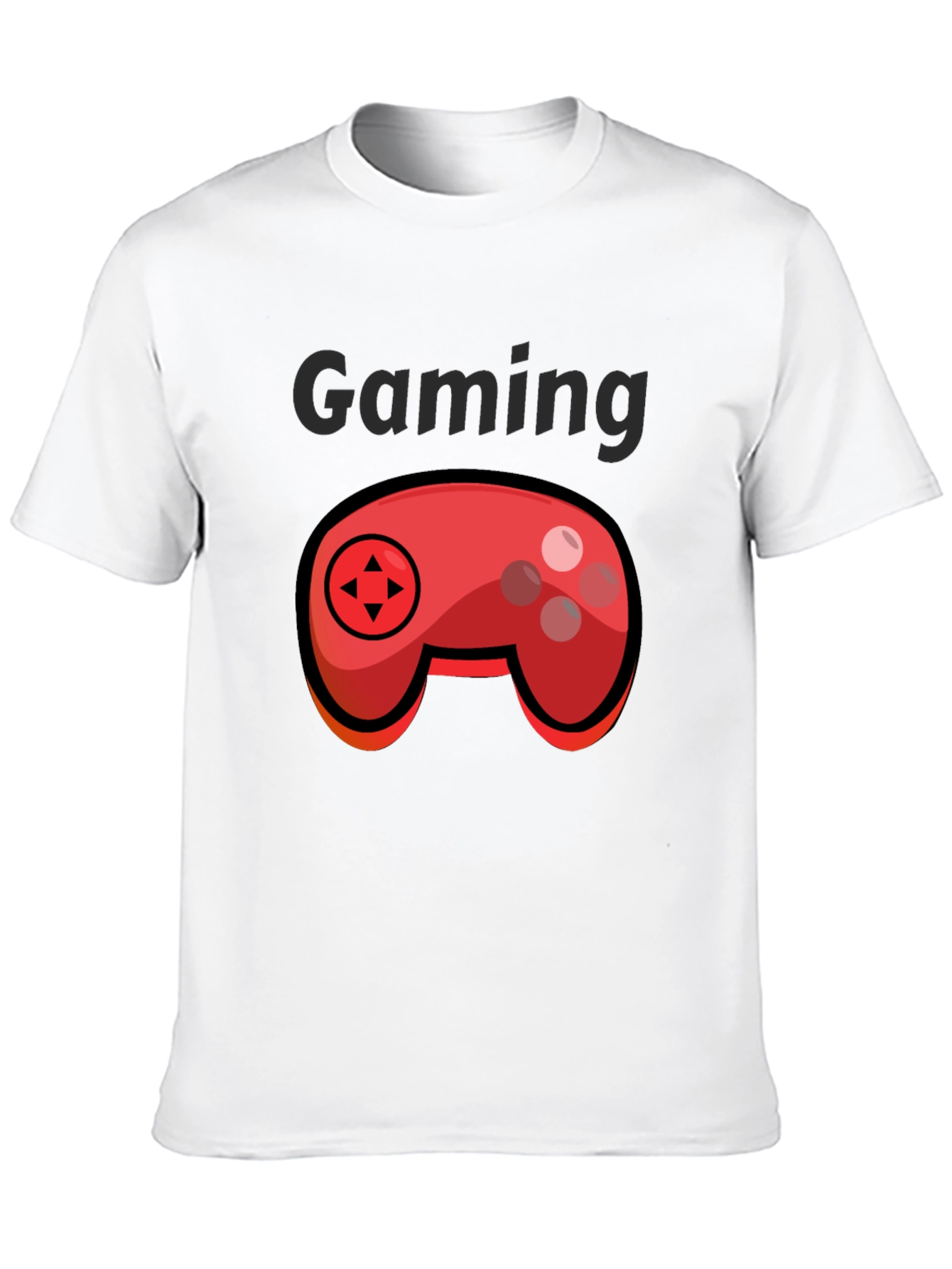 Gaming T-Shirt - Cartoon Controller Graphic