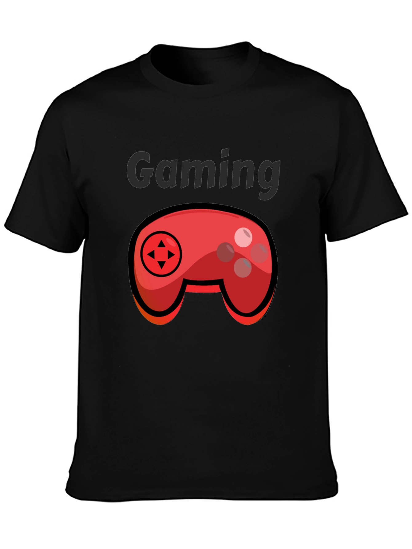 Gaming T-Shirt - Cartoon Controller Graphic