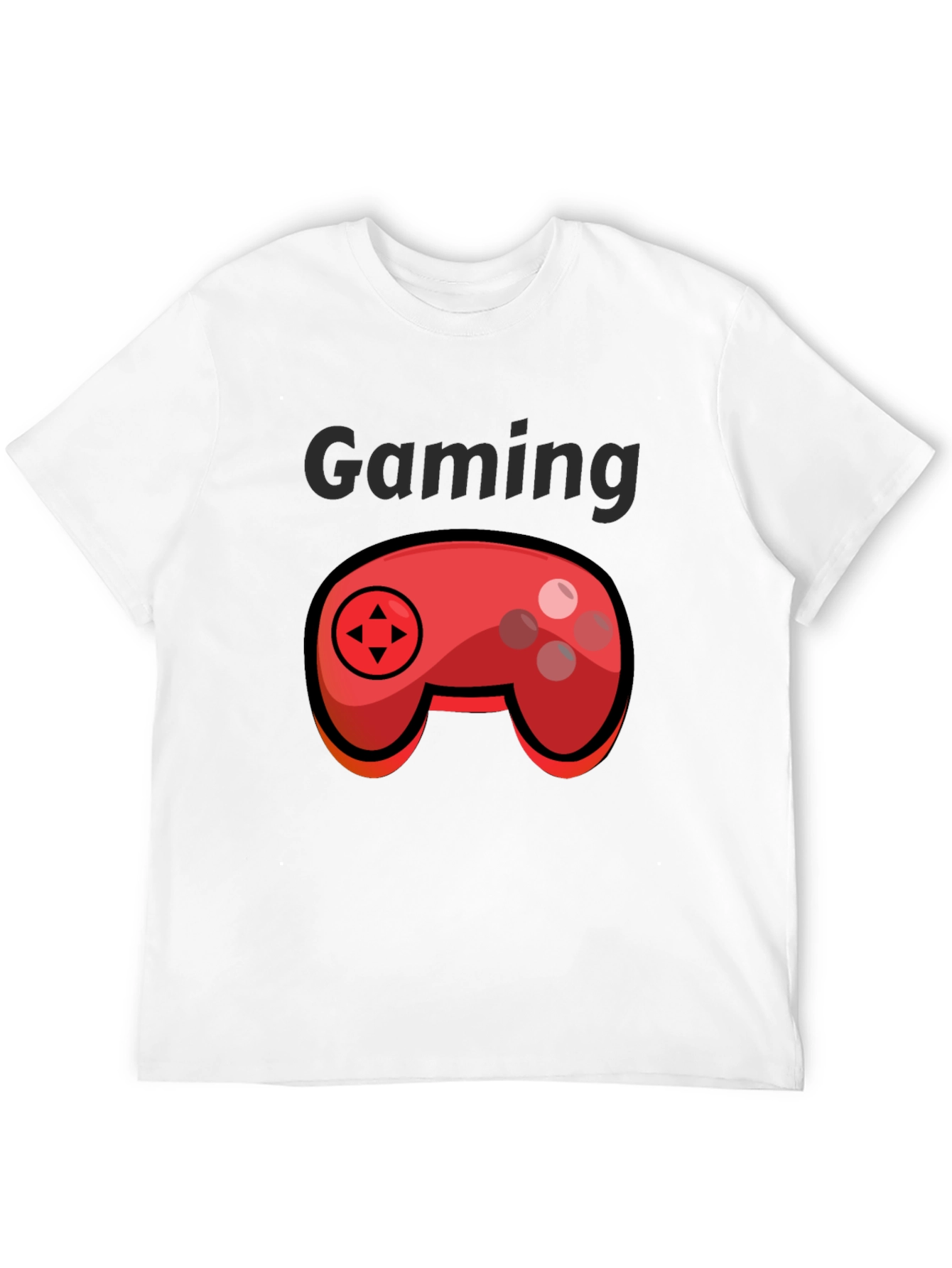 Gaming T-Shirt - Cartoon Controller Graphic